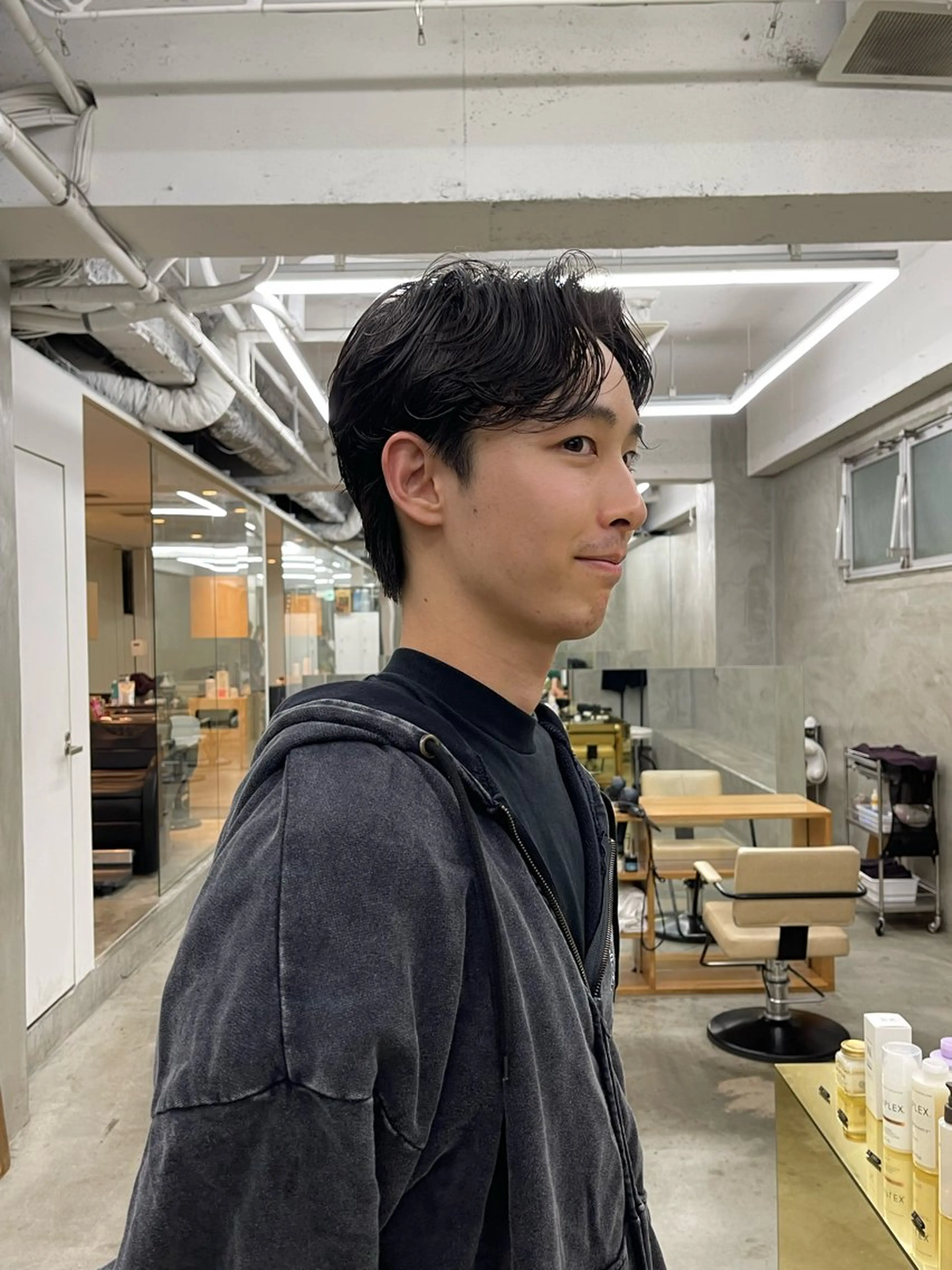 パーマ メンズ カット パーマ メンズカット パーマ[佐橋]のヘアスタイル