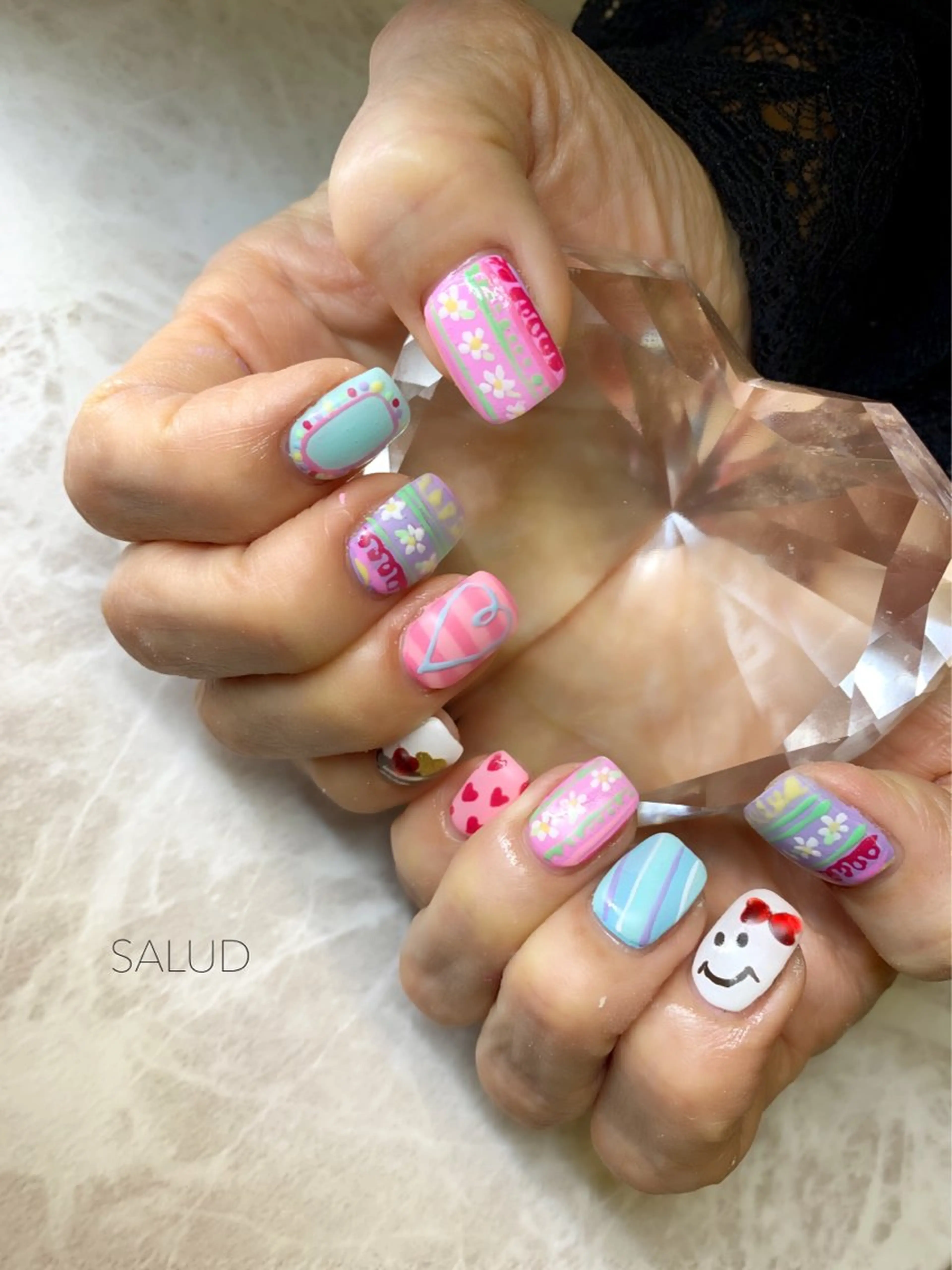 ネイル ハンドネイル Nail Salon SALUDのネイルデザイン