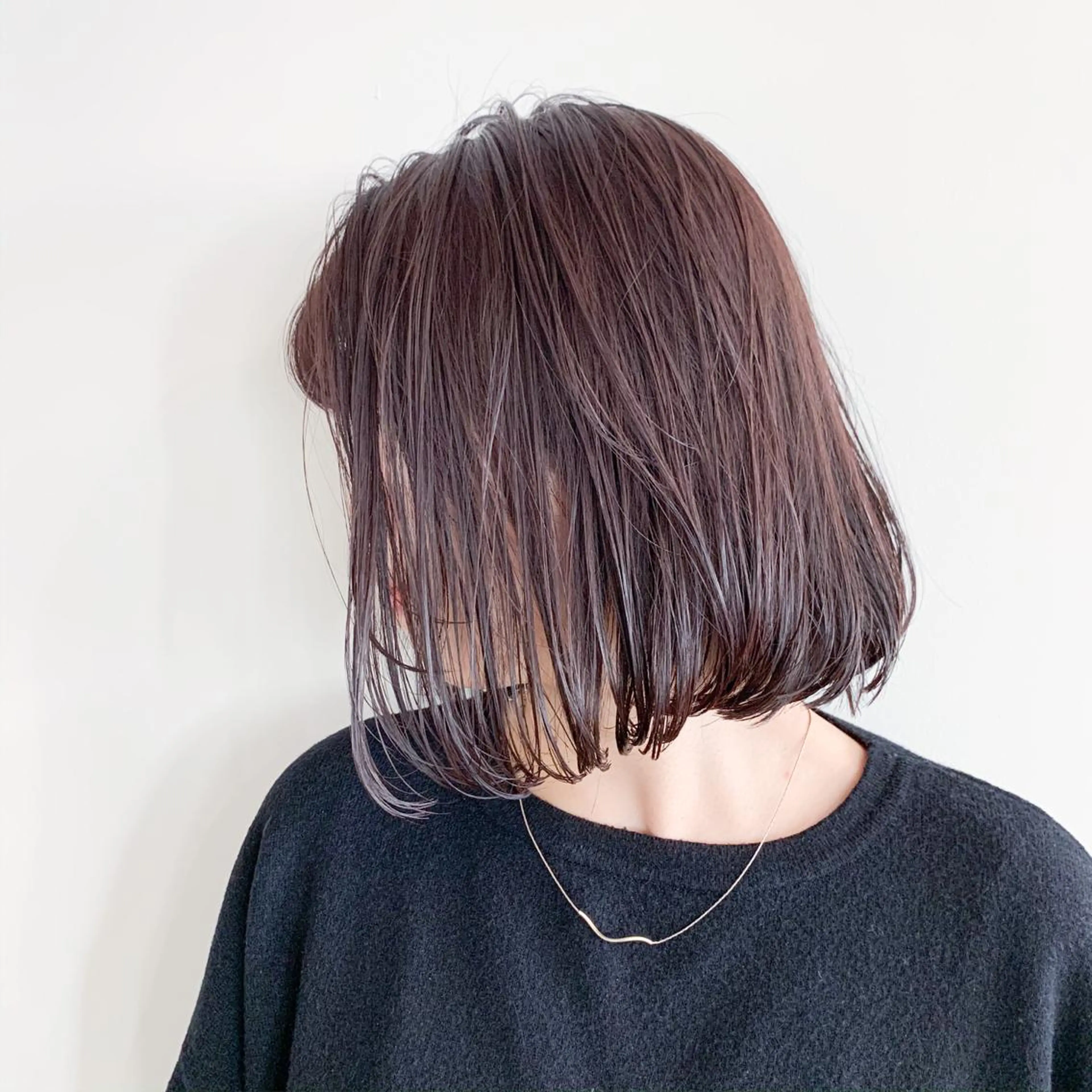 ミディアム アッシュ 💫カットはなんでも 得意です✂️のヘアスタイル