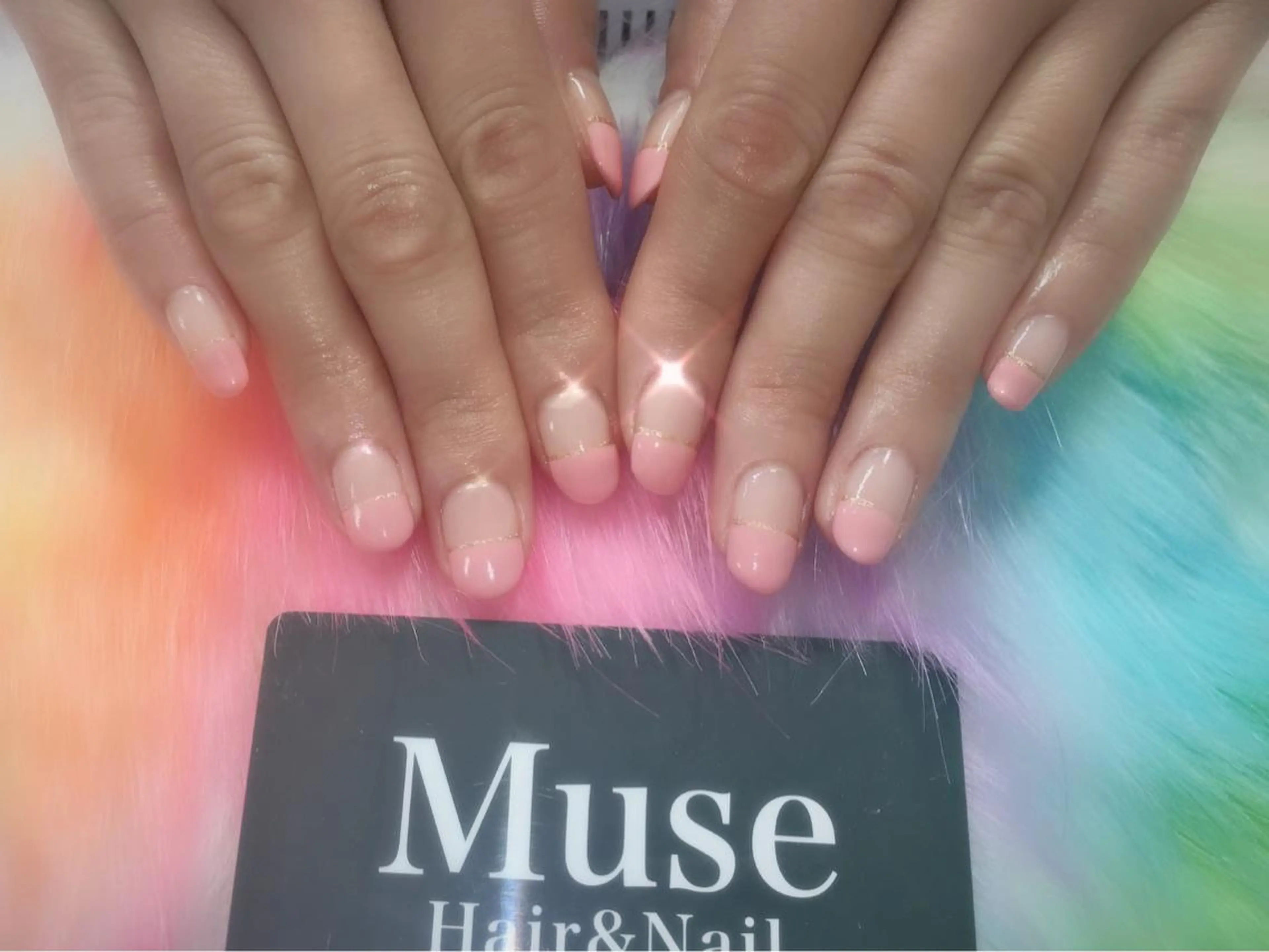 ネイル フレンチネイル シンプルネイル 隠れ家一戸建て金町 HIROMI 葛飾区のネイルデザイン