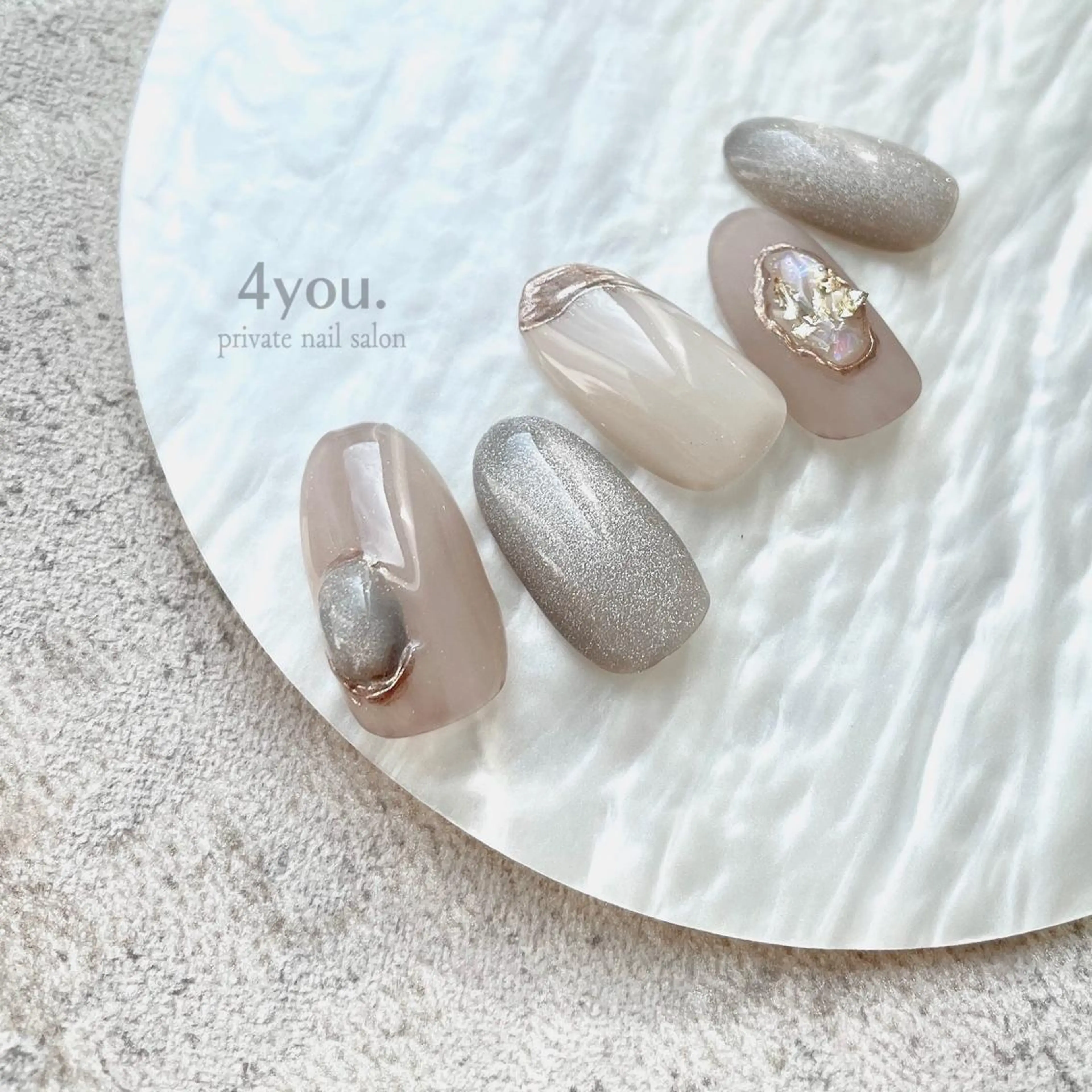 ネイル nail salon ４ｙｏｕ．のネイルデザイン