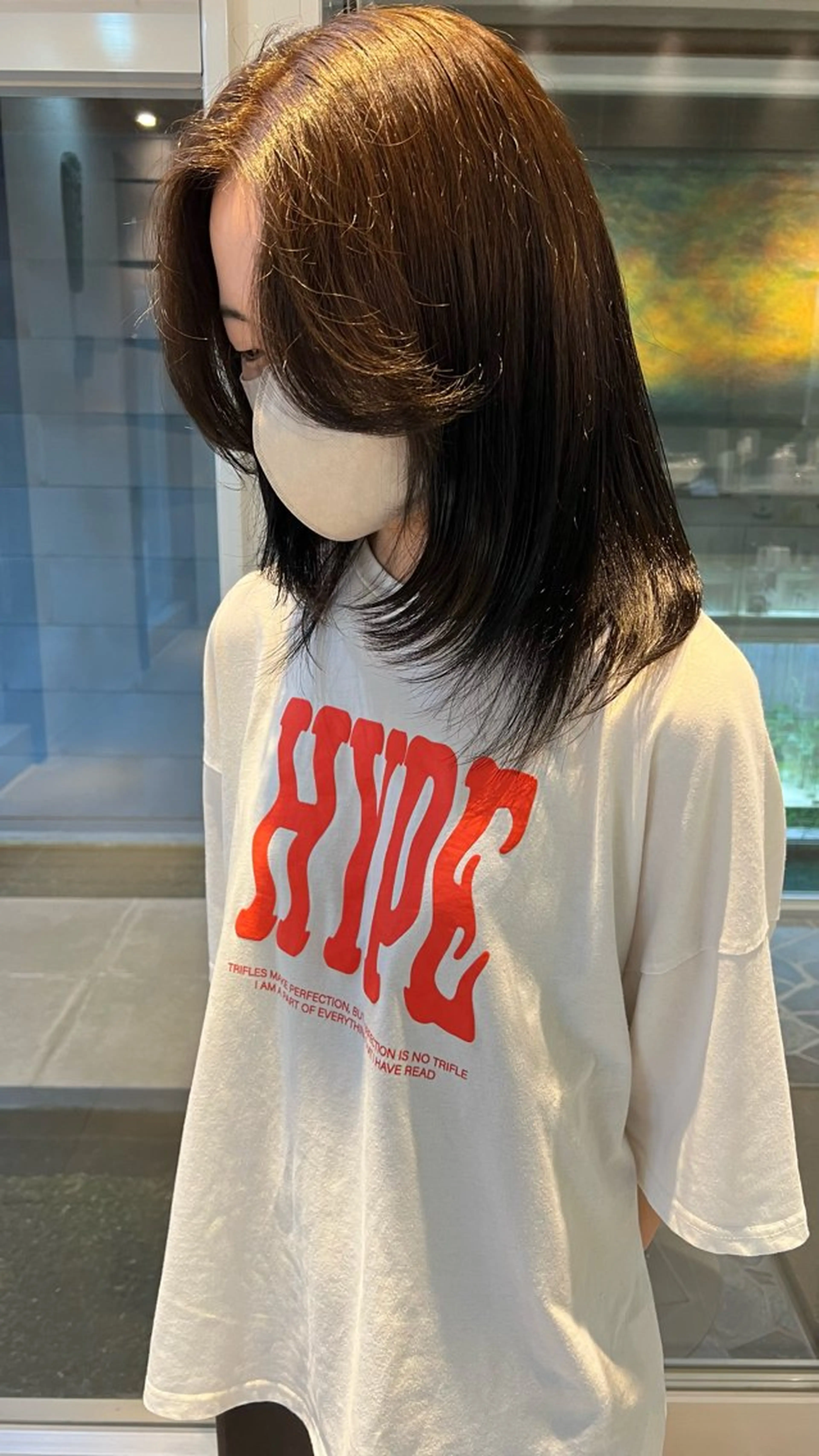 ミディアム 宮本丈也/金沢美容室 /理美容/パーマのヘアスタイル