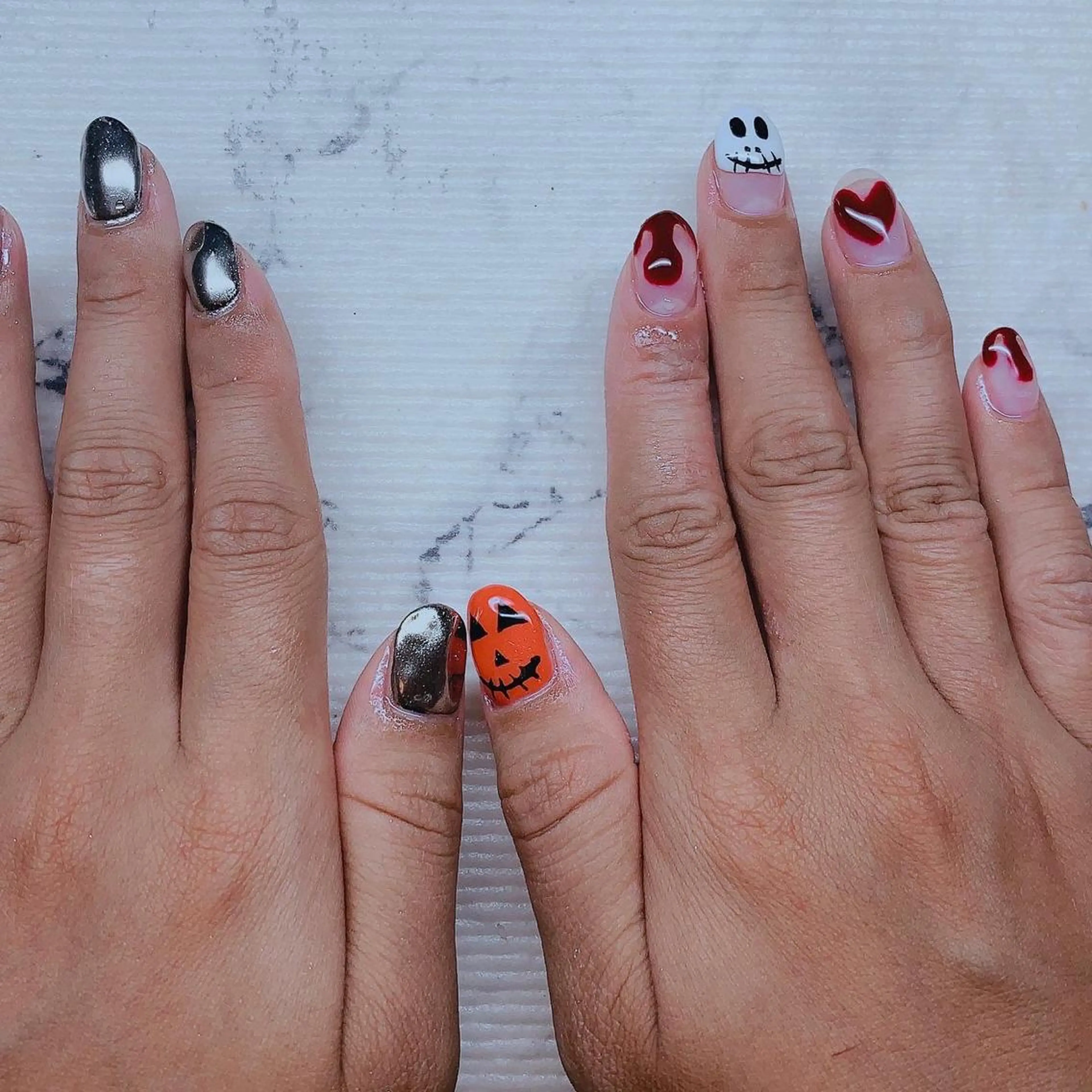 ネイル ハロウィン 持ち込み 金山 沙織のエステ・リラクイメージ