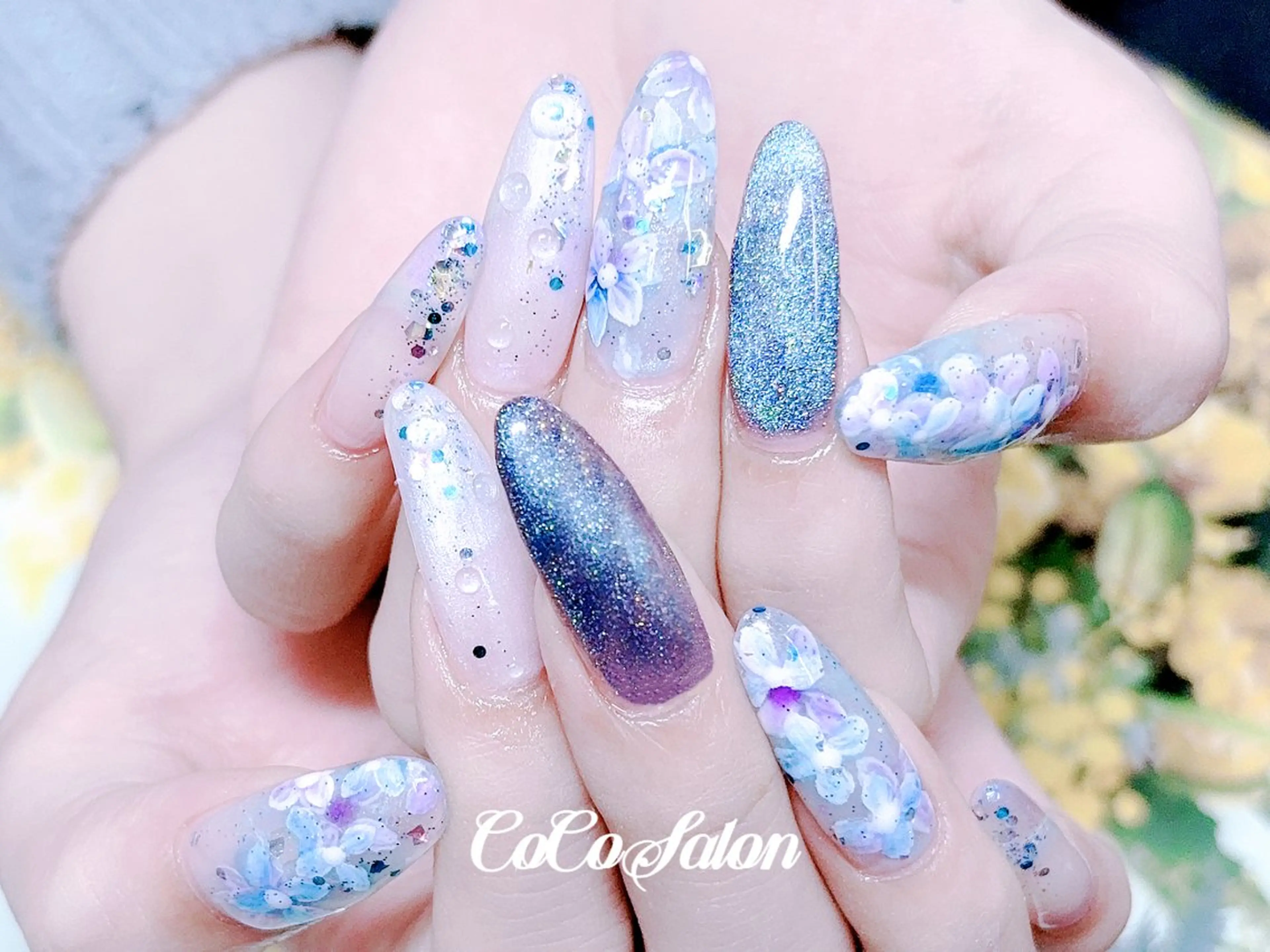 ネイル アートネイル マグネットネイル ハンドネイル CoCoSalon ネイル/まつ毛予約のネイルデザイン