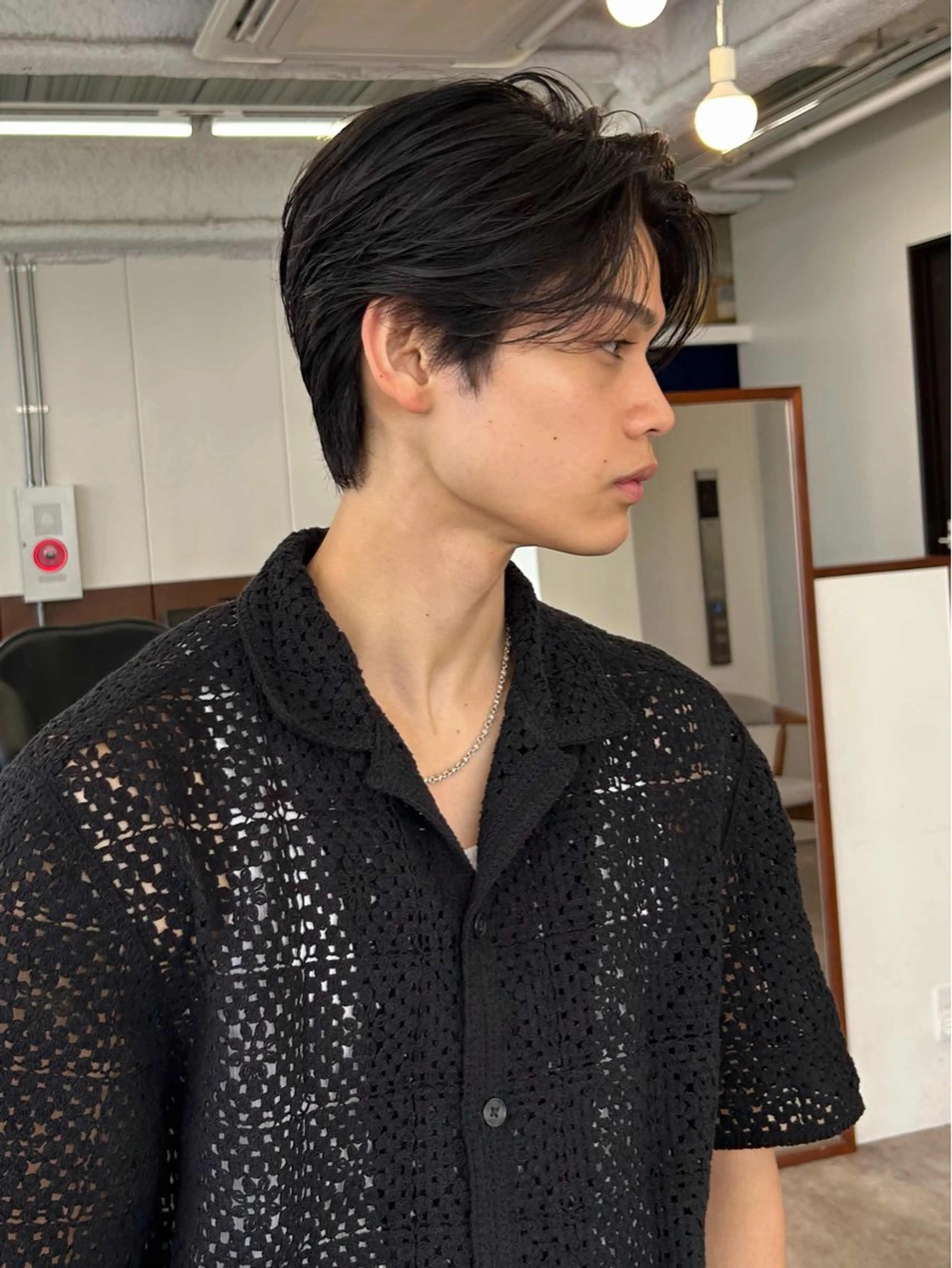 メンズ カット 縮毛矯正 横浜メンズ特化 田中リョウのヘアスタイル