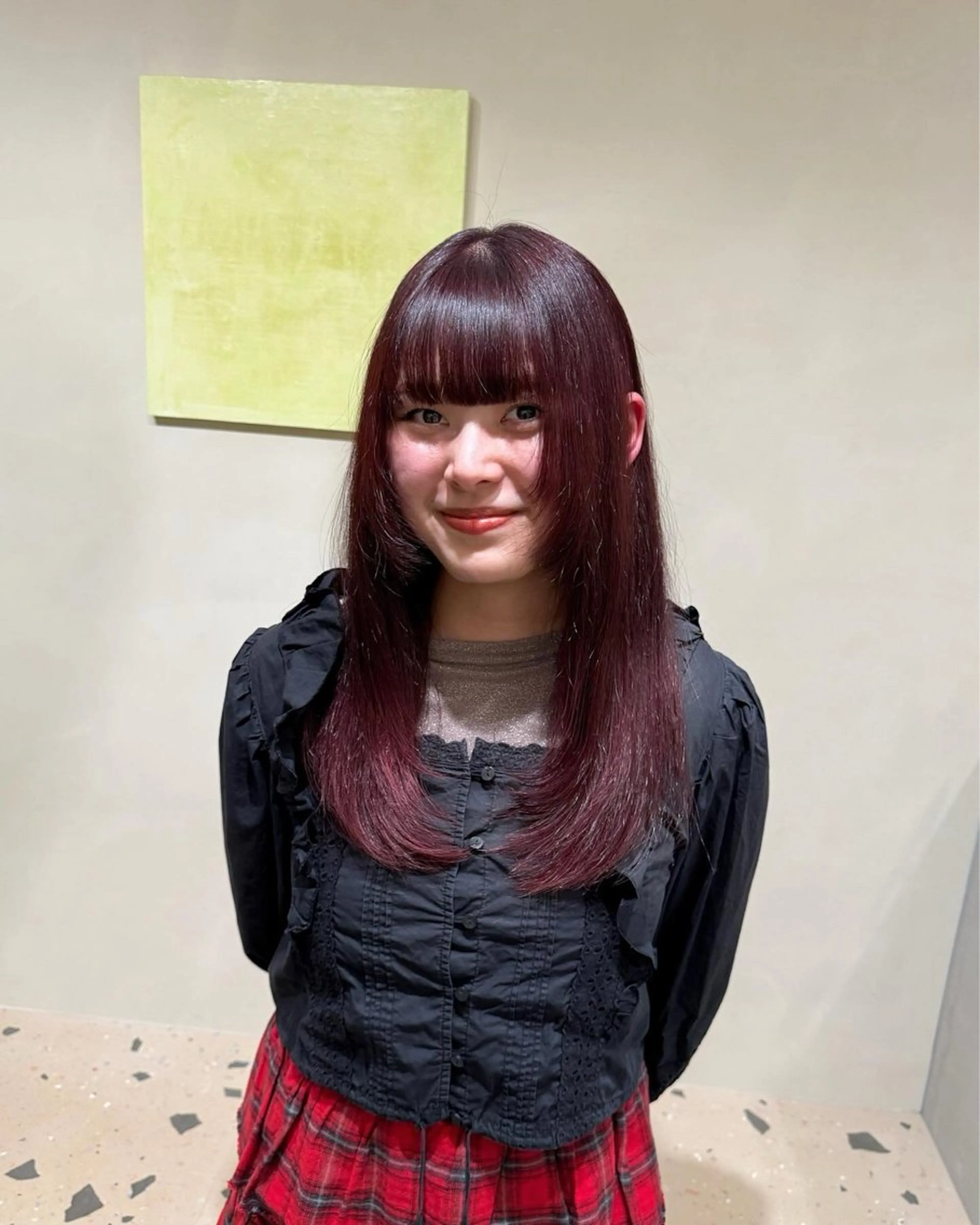 【ミニモ限定】似合わせカット＋高発色ワンカラーの写真