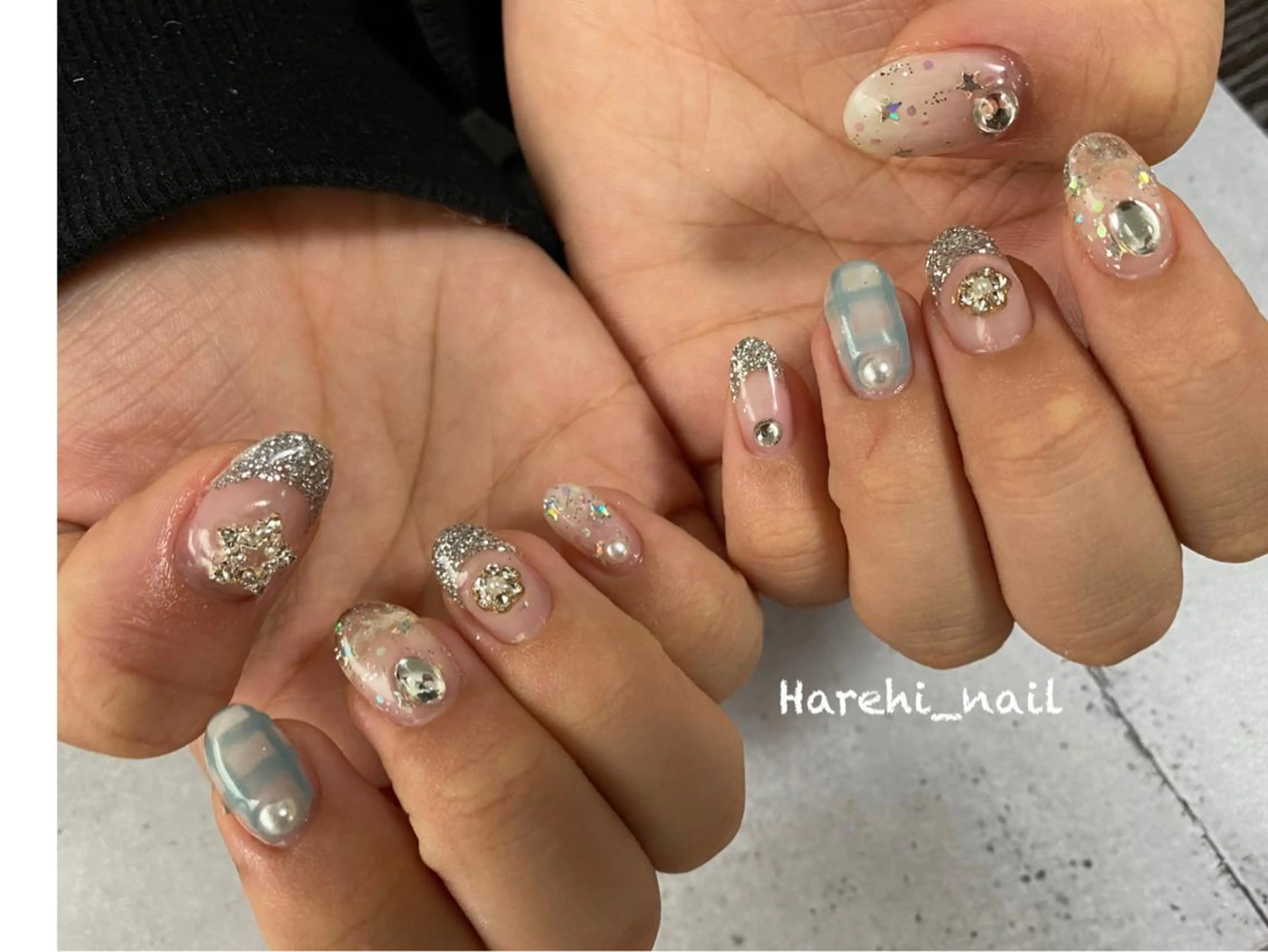 ネイル ハンドネイル Harehi_ nailのネイルデザイン