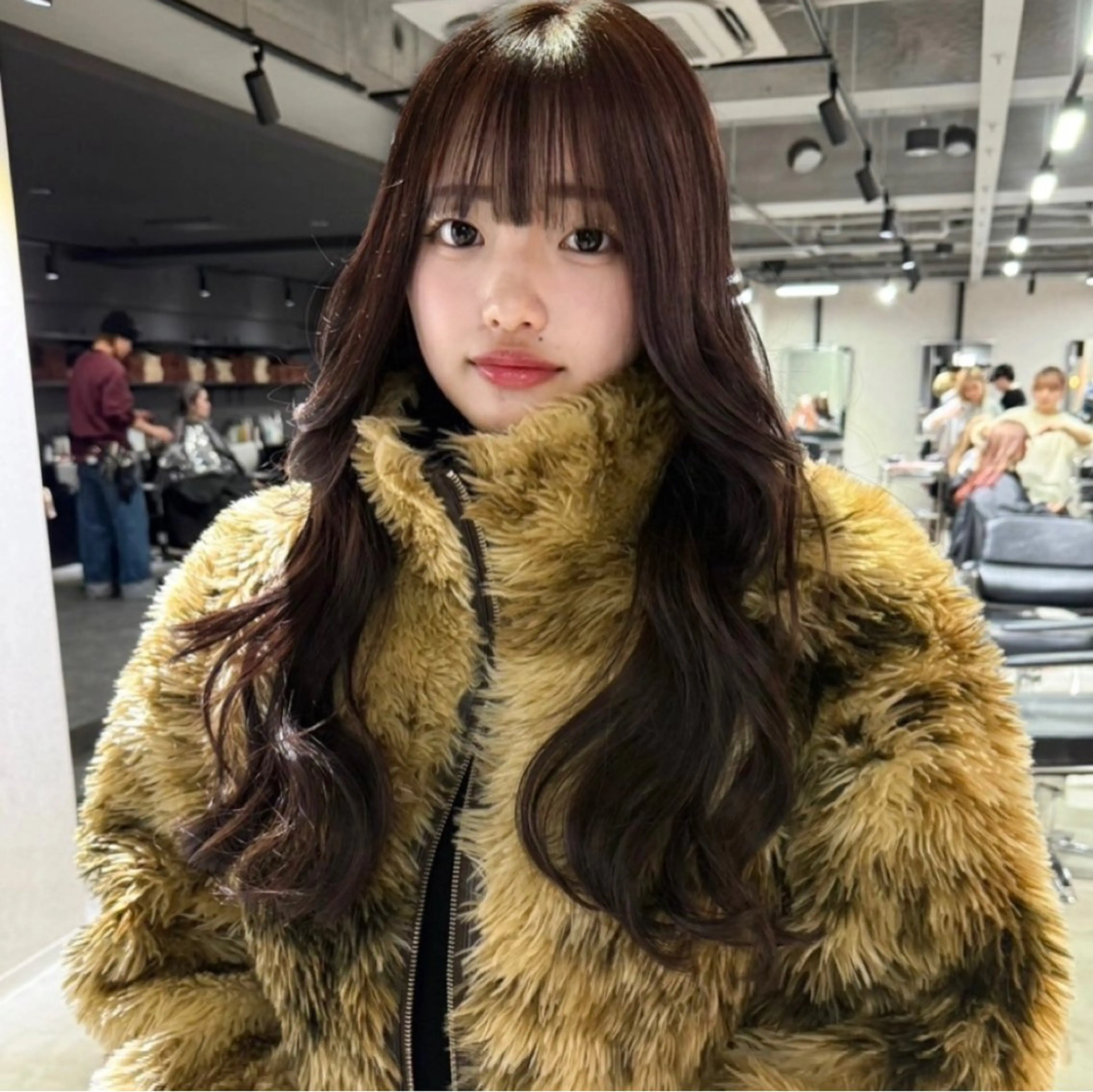 ロング カラー ラベンダーカラー 髪質改善 レイヤーカット ヘアカラー トリートメント 暖色/ミルクティー /レイヤー/マリア♡のヘアスタイル