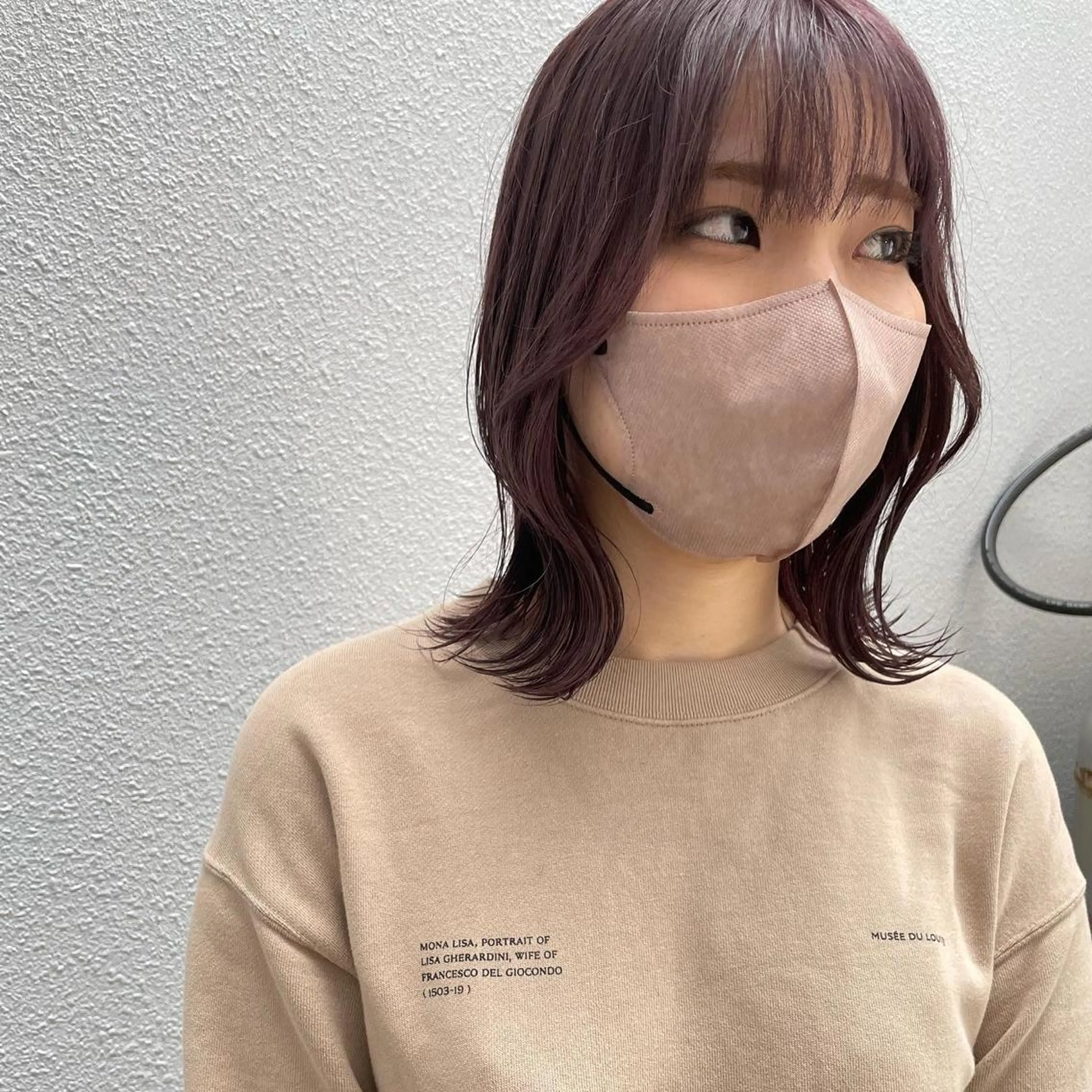 ミディアム ヘアカラー トリートメント C’LD hair  produce /シールドヘア所属・モテ髪/ボブ/ショー ト/アダチフウトのヘアスタイル