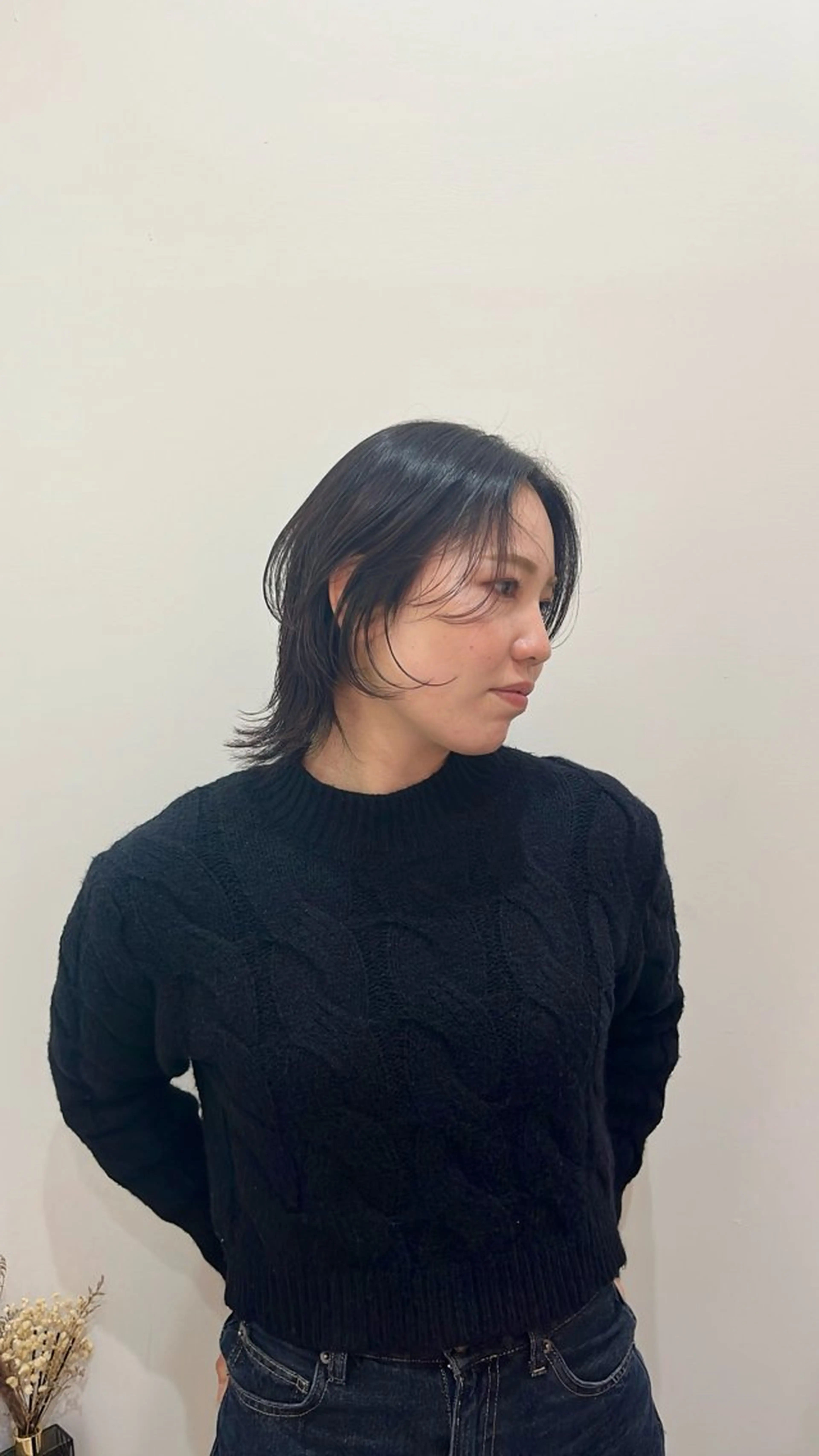 ミディアム パーマ ハイレイヤー レイヤーカット kanako⌇パーマ モデル無料募集中🩰のヘアスタイル