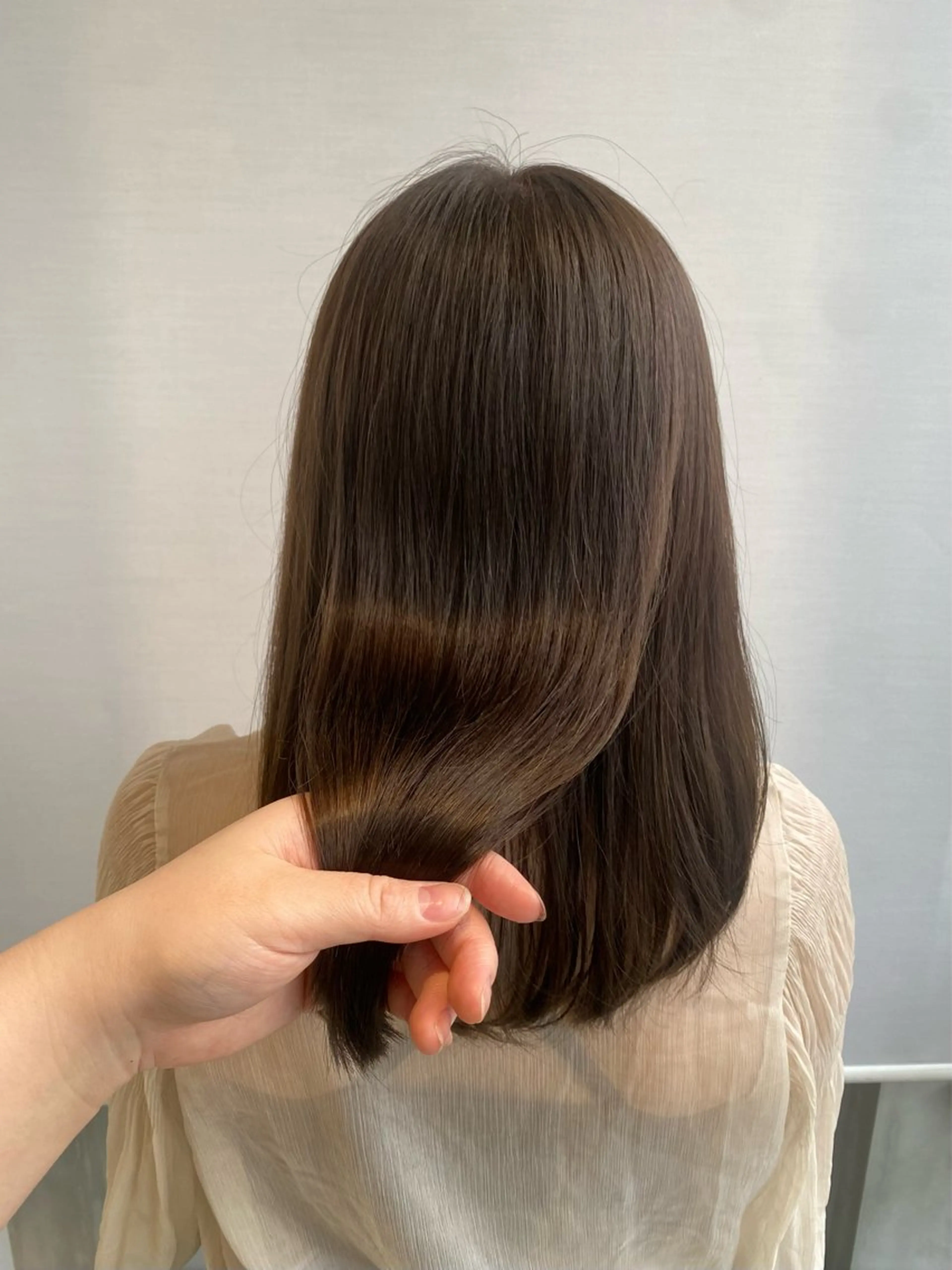 カラー 透明感\モテカラー 🫧🎀YUUのヘアスタイル