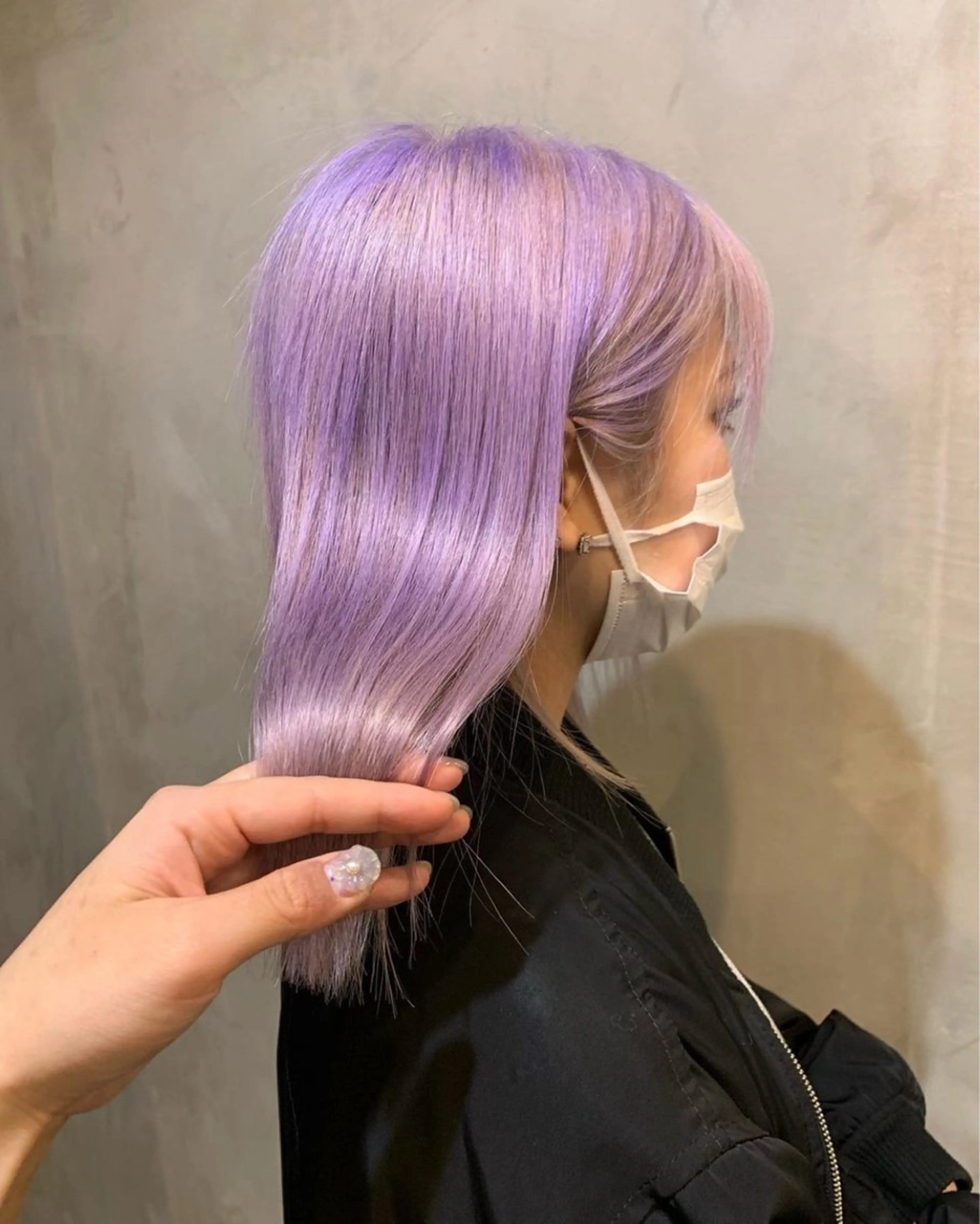 ミディアム αito新宿 カットモデル募集のヘアスタイル