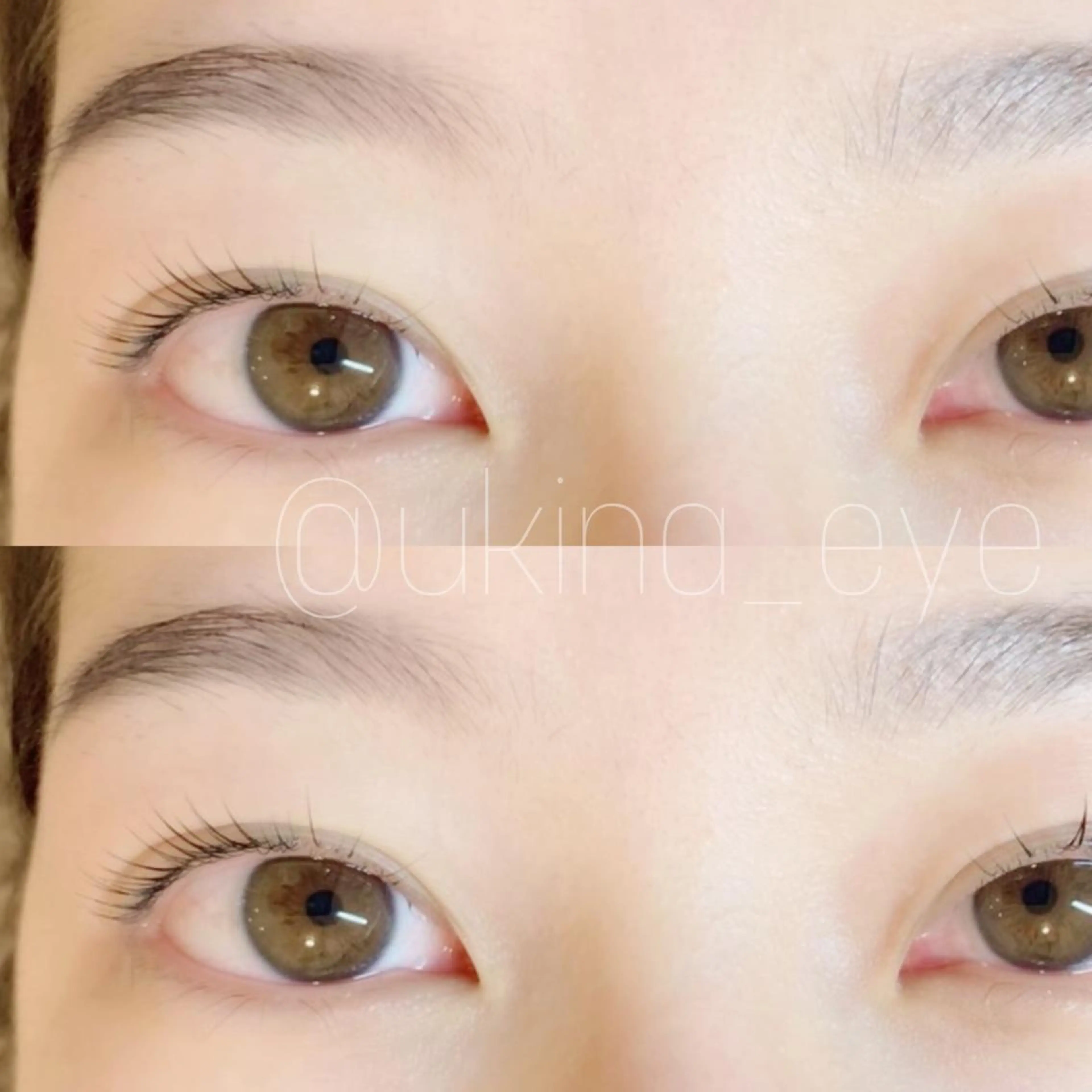 マツエク・マツパ パリジェンヌラッシュリフト Roco'Lush カジ ユキナのマツエク・マツパデザイン