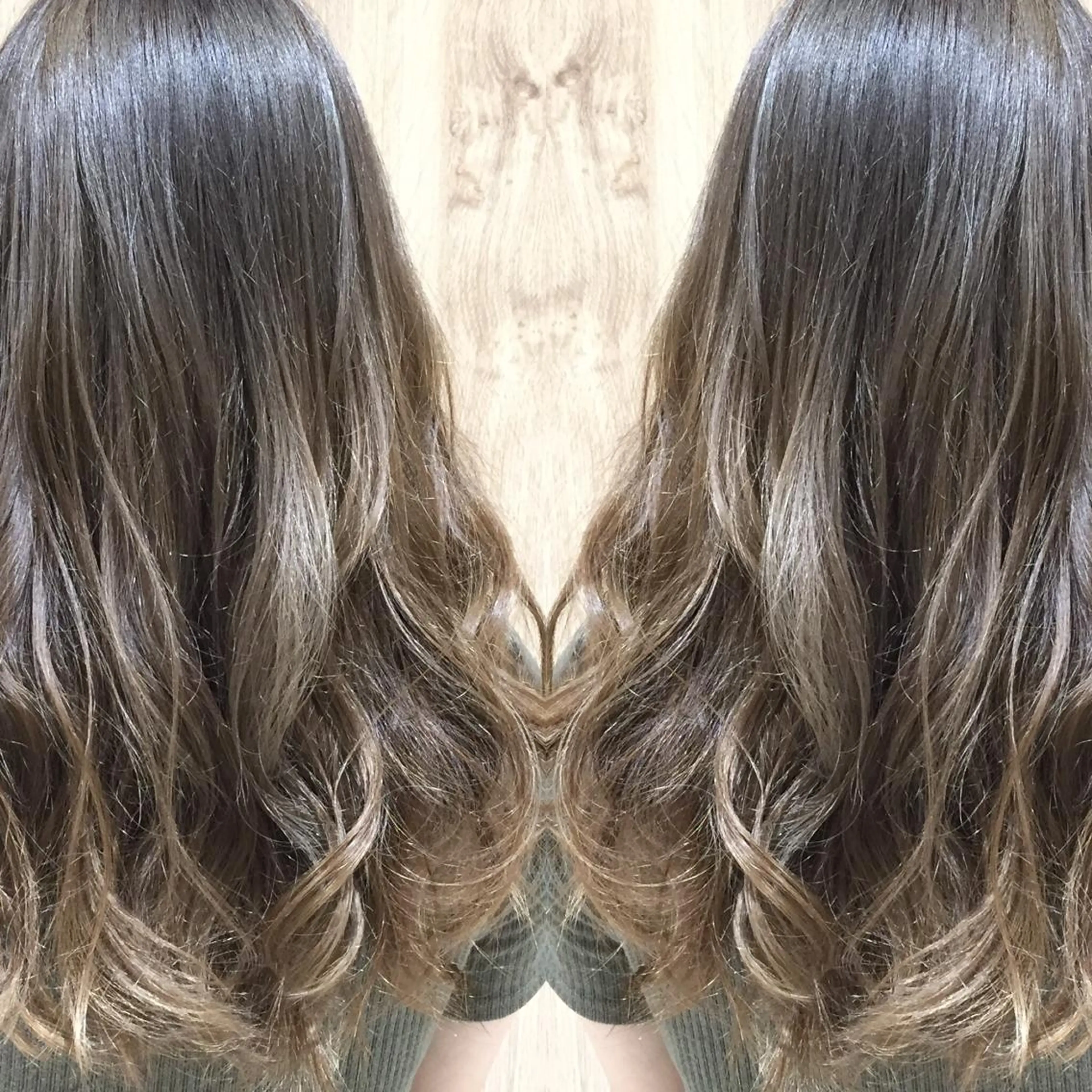 カラー グラデーションカラー 中林 由佳のヘアスタイル