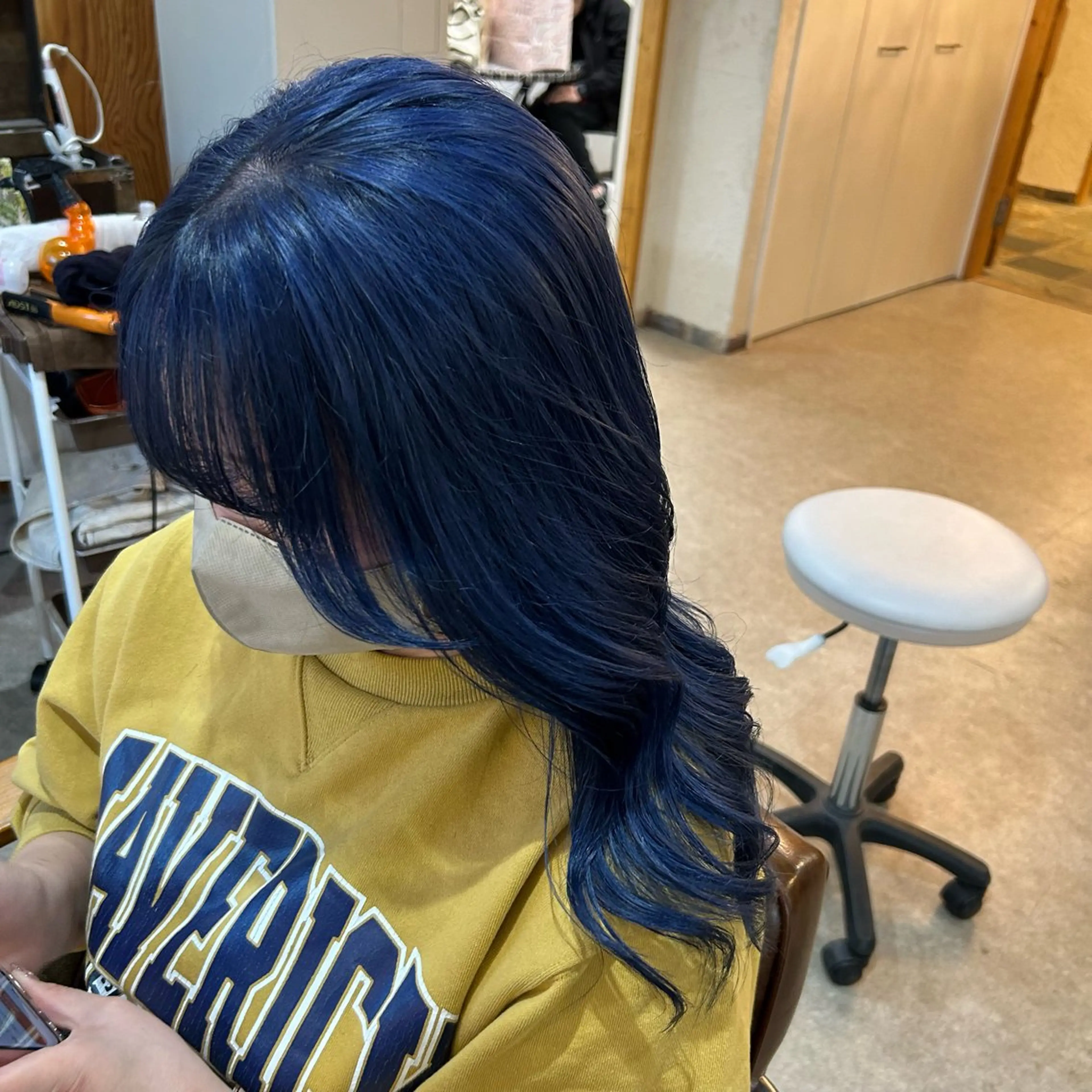 セミロング カラー ヘアカラー トリートメント 🌼RIKA🌼レデ ィース専門💖のヘアスタイル