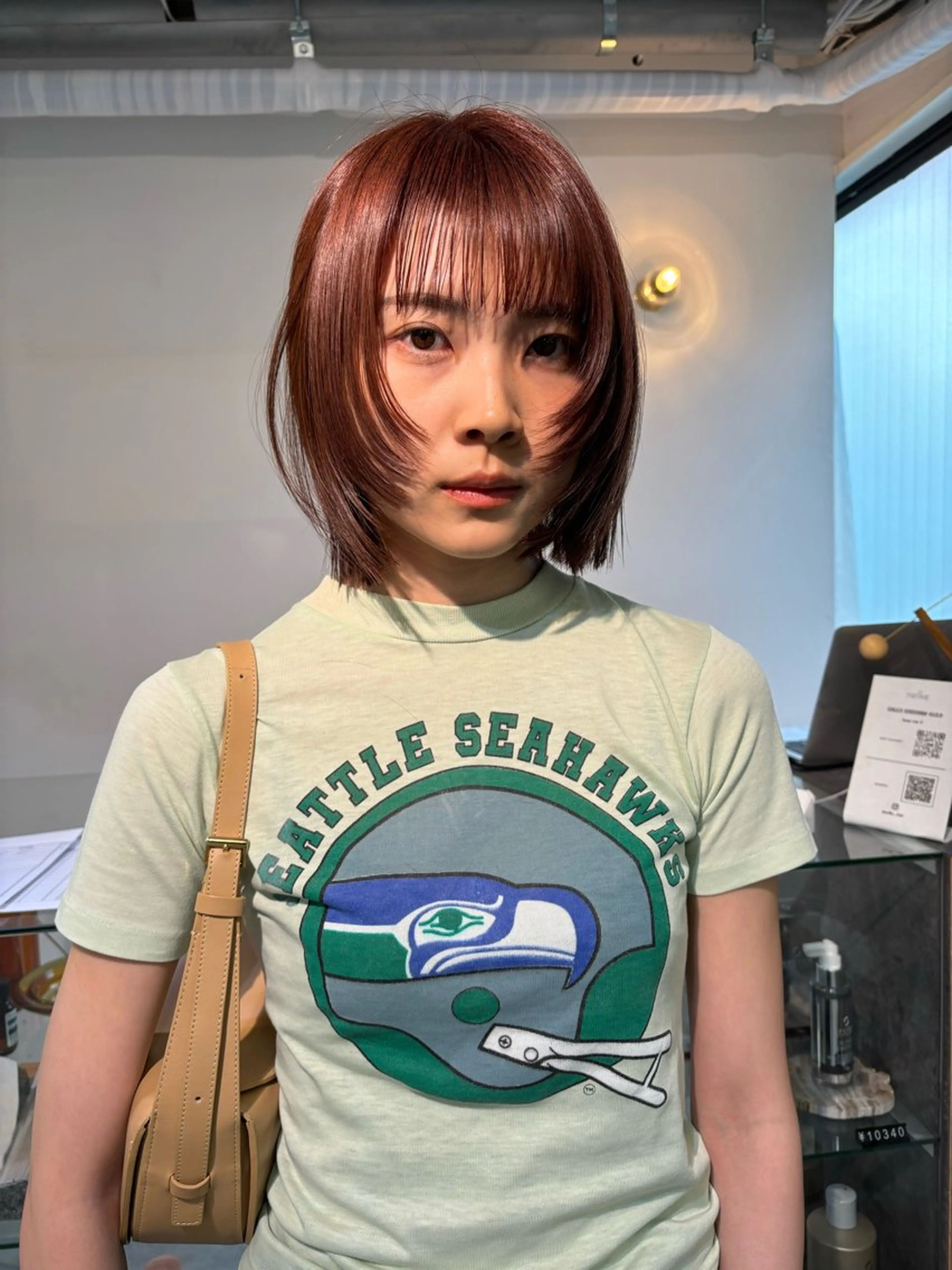 ショート カラー カット ヘアカラー トリートメント sakura🌸 レイヤー/韓国ヘアのヘアスタイル