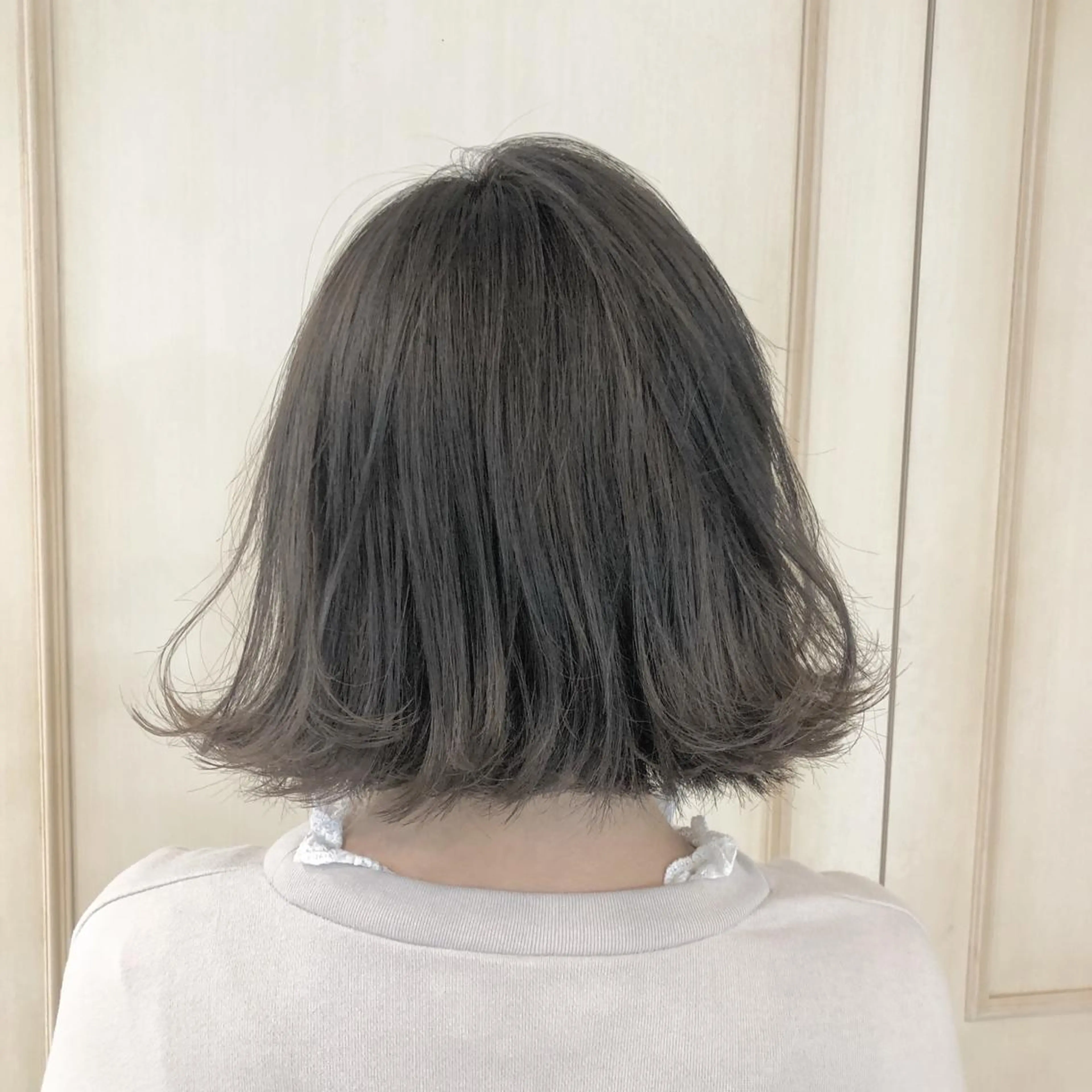 ミディアム カラー 縮毛矯正⭐️ TAKAHIROのヘアスタイル