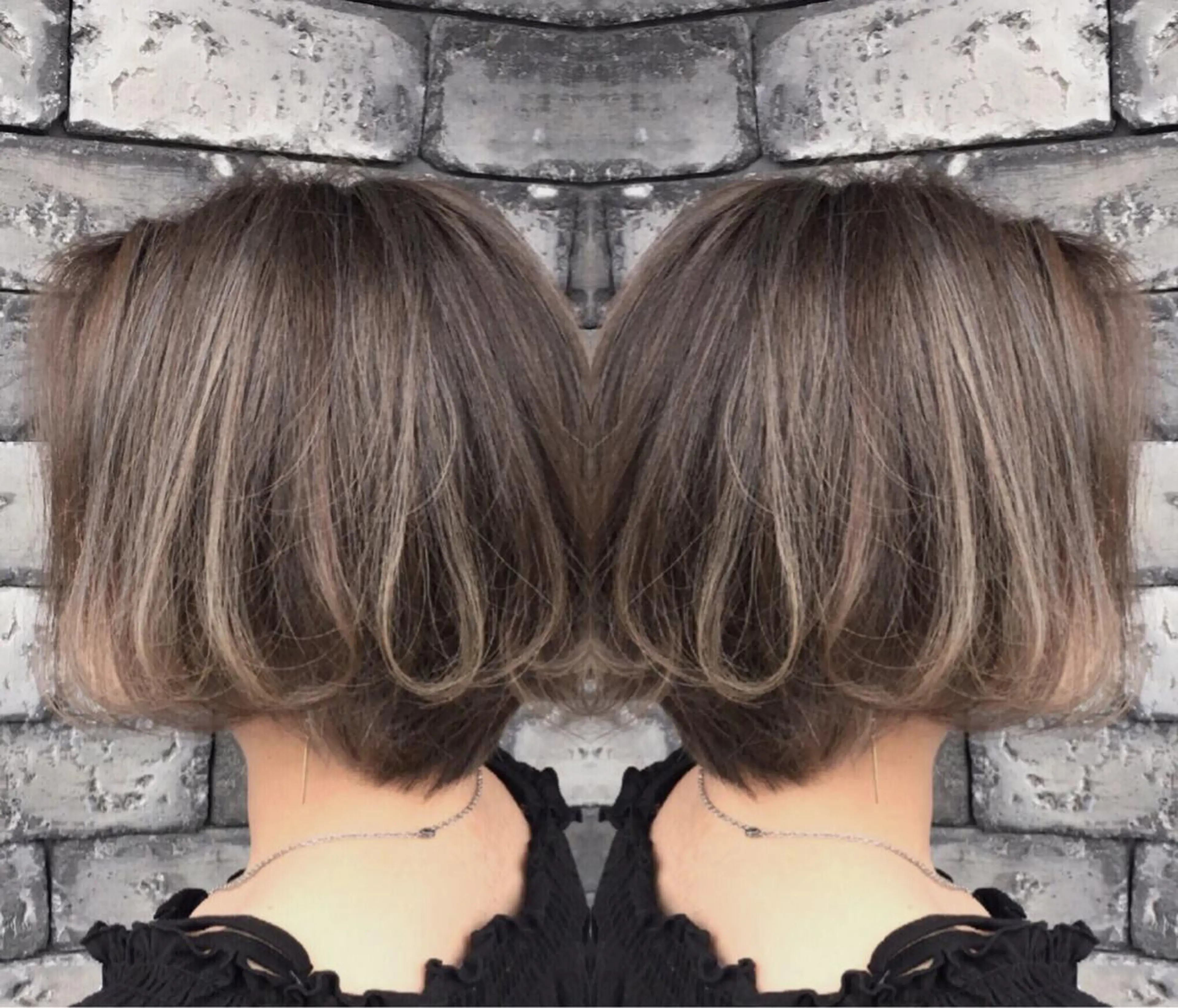 ショート 3Dハイライト 外国人風カラー ハイライト ヘアカラー トリートメント ヘアセット ❤️千葉県代表❤️ 店長❤️柿本翔一朗のヘアスタイル