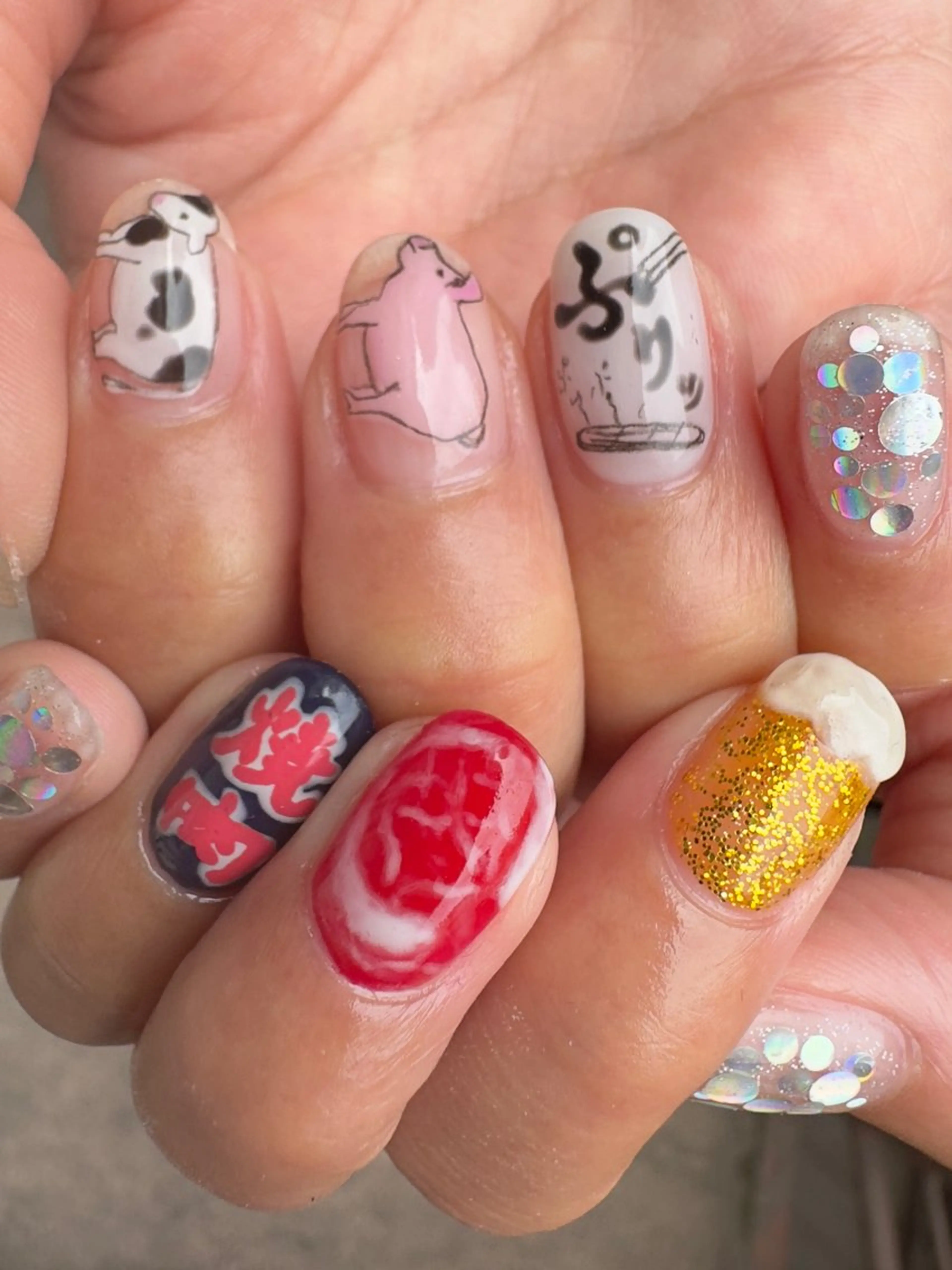 ネイル .unff所属・前山 亜耶のネイルデザイン