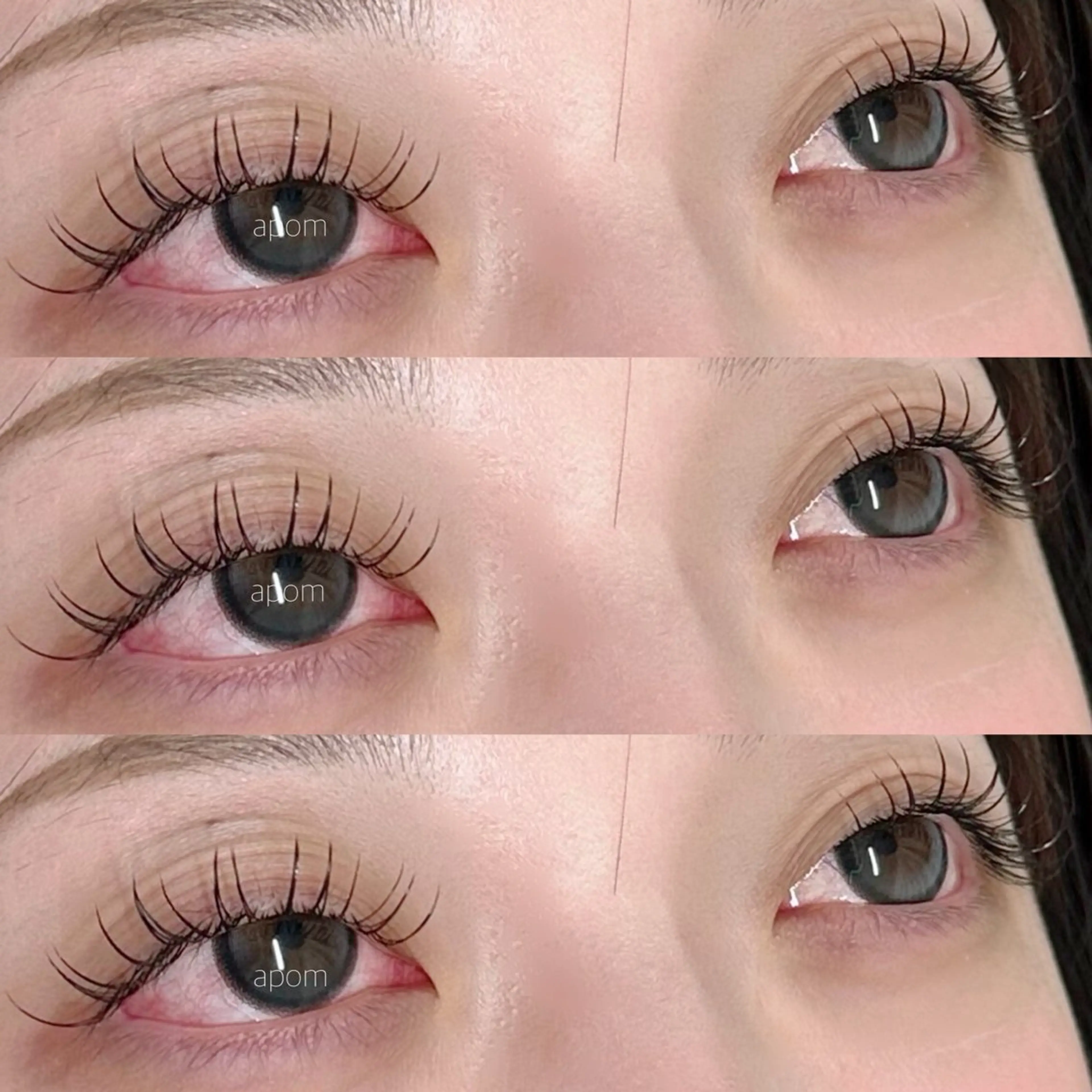 マツエク・マツパ マツエク apom 森分のマツエク・マツパデザイン