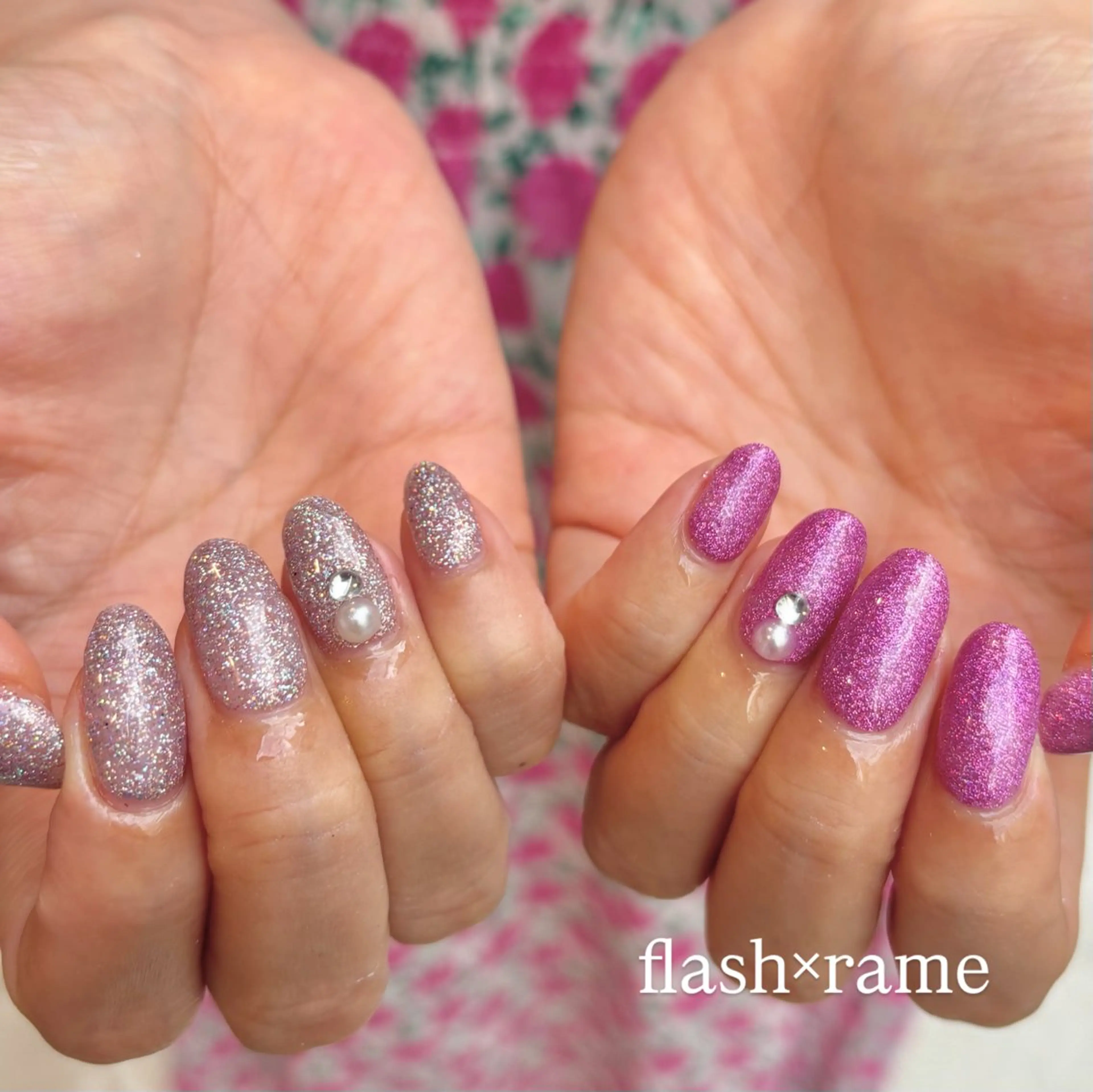 ネイル アートネイル ハンドネイル Salon Femme  鶴見所属・haruka🌒 femmeのネイルデザイン