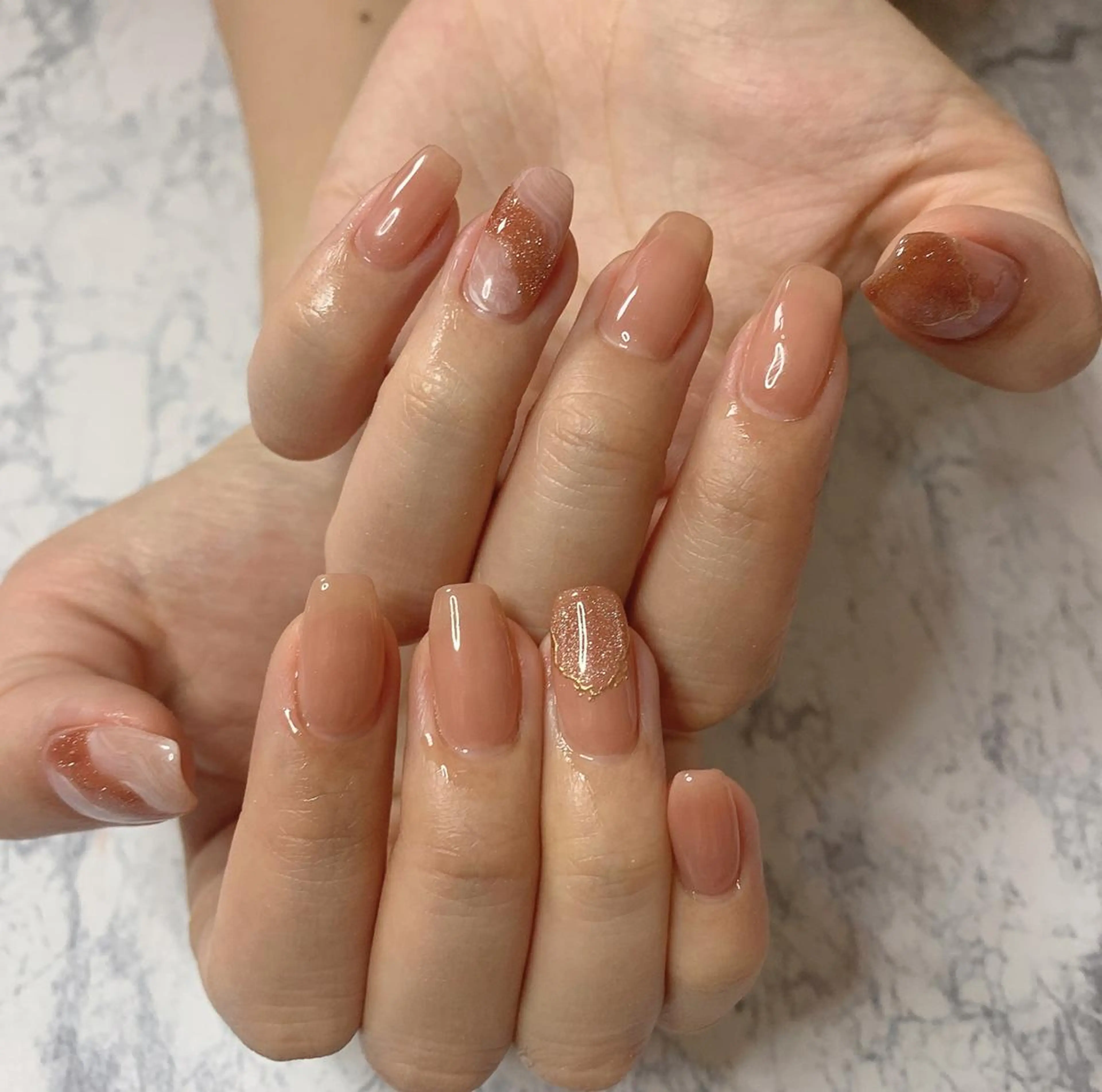 ネイル ハンドネイル 畠山 ゆいのネイルデザイン