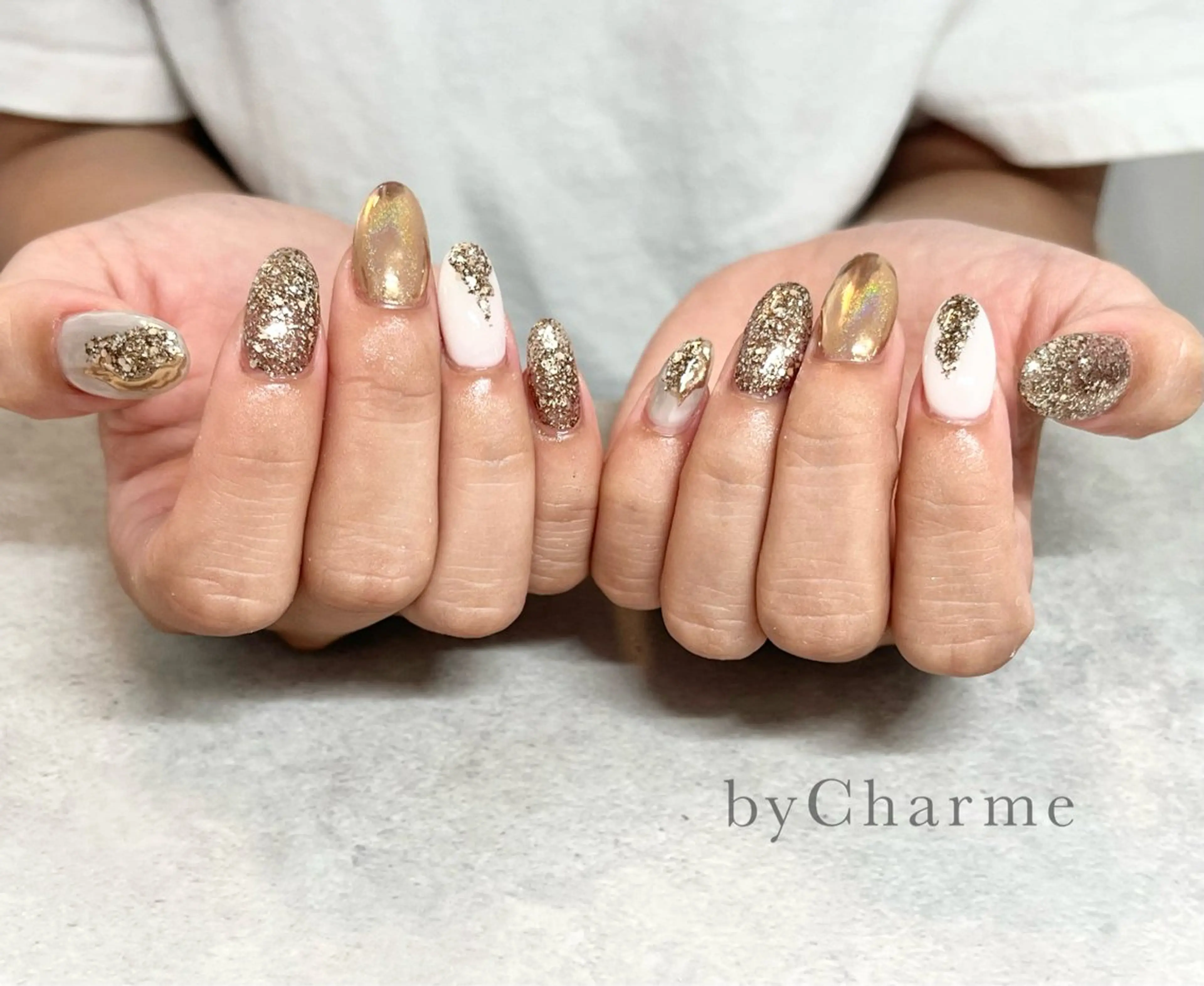 ネイル ニュアンスネイル Ray. Maayaのネイルデザイン