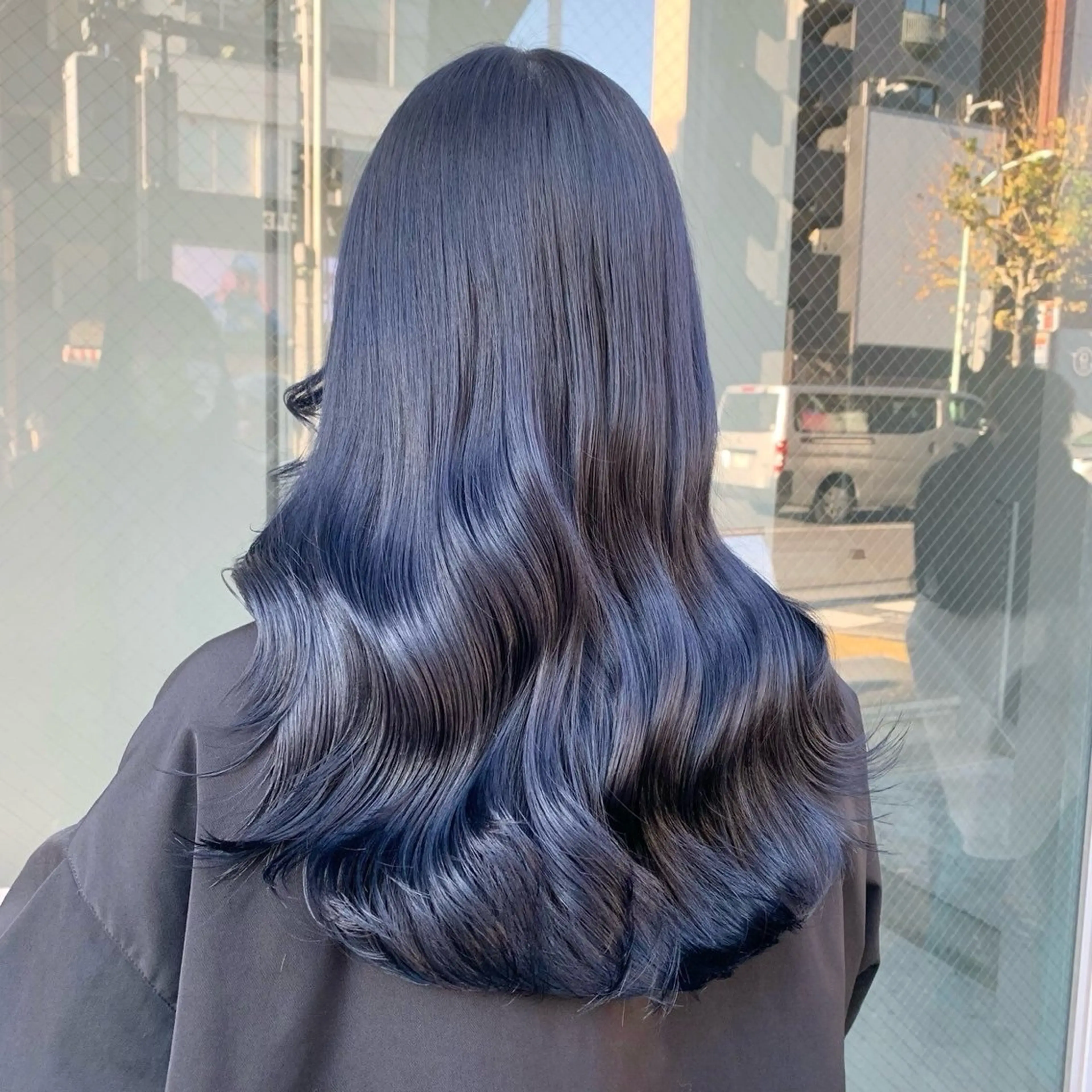 セミロング カラー ヘアアレンジ 髪質改善 💎韓国/ レイヤー カット/ 暖色🫧のヘアスタイル