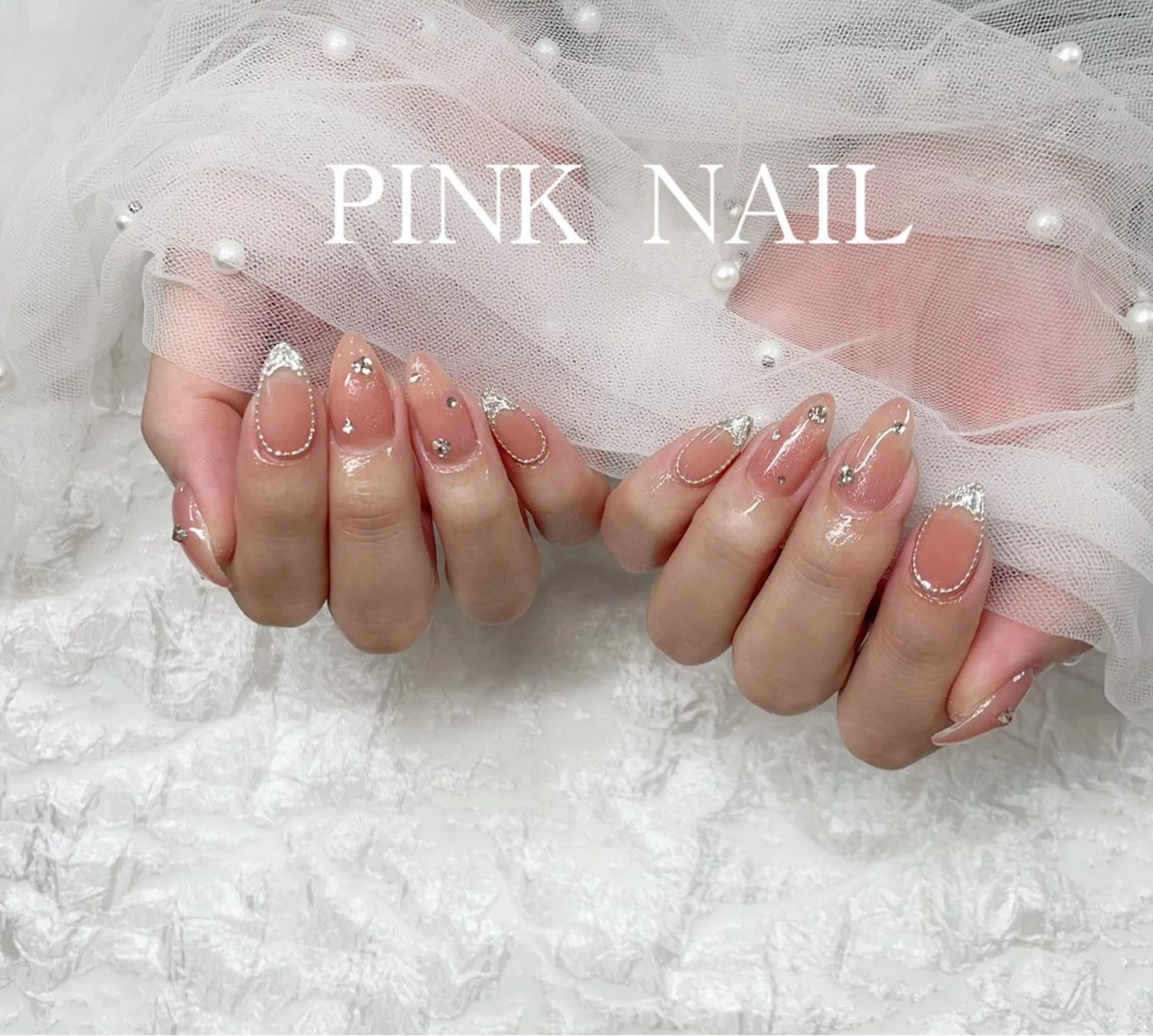 ネイル ハンドネイル pink nailのネイルデザイン