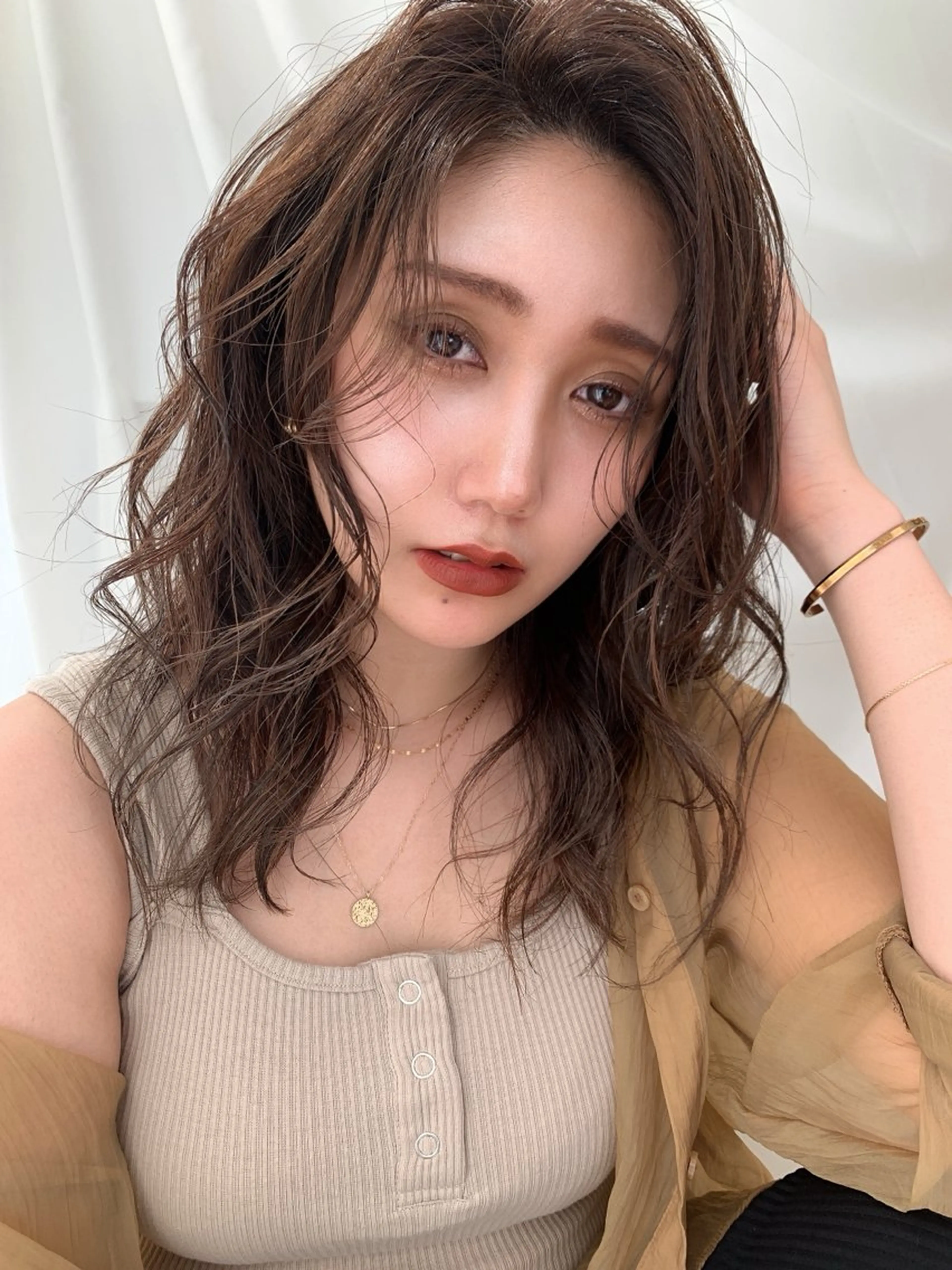 ロング 髪質改善ストレート /Kentoのヘアスタイル