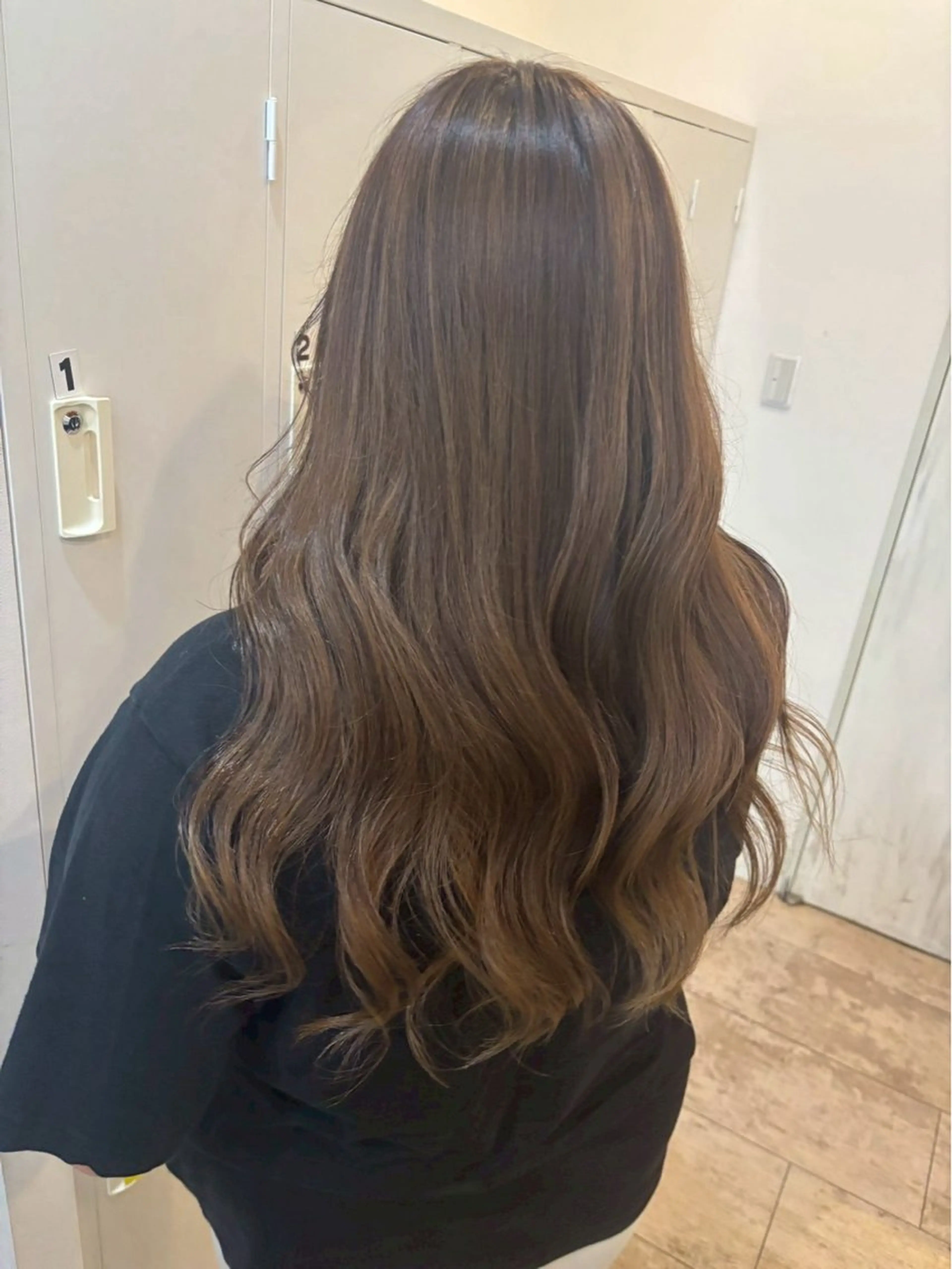 カラー ベージュカラー ブリーチ ダブルカラー ブリーチなしカラー ヘアカラー 📍JR奈良/ ブリーチ/佐藤有哉のヘアスタイル