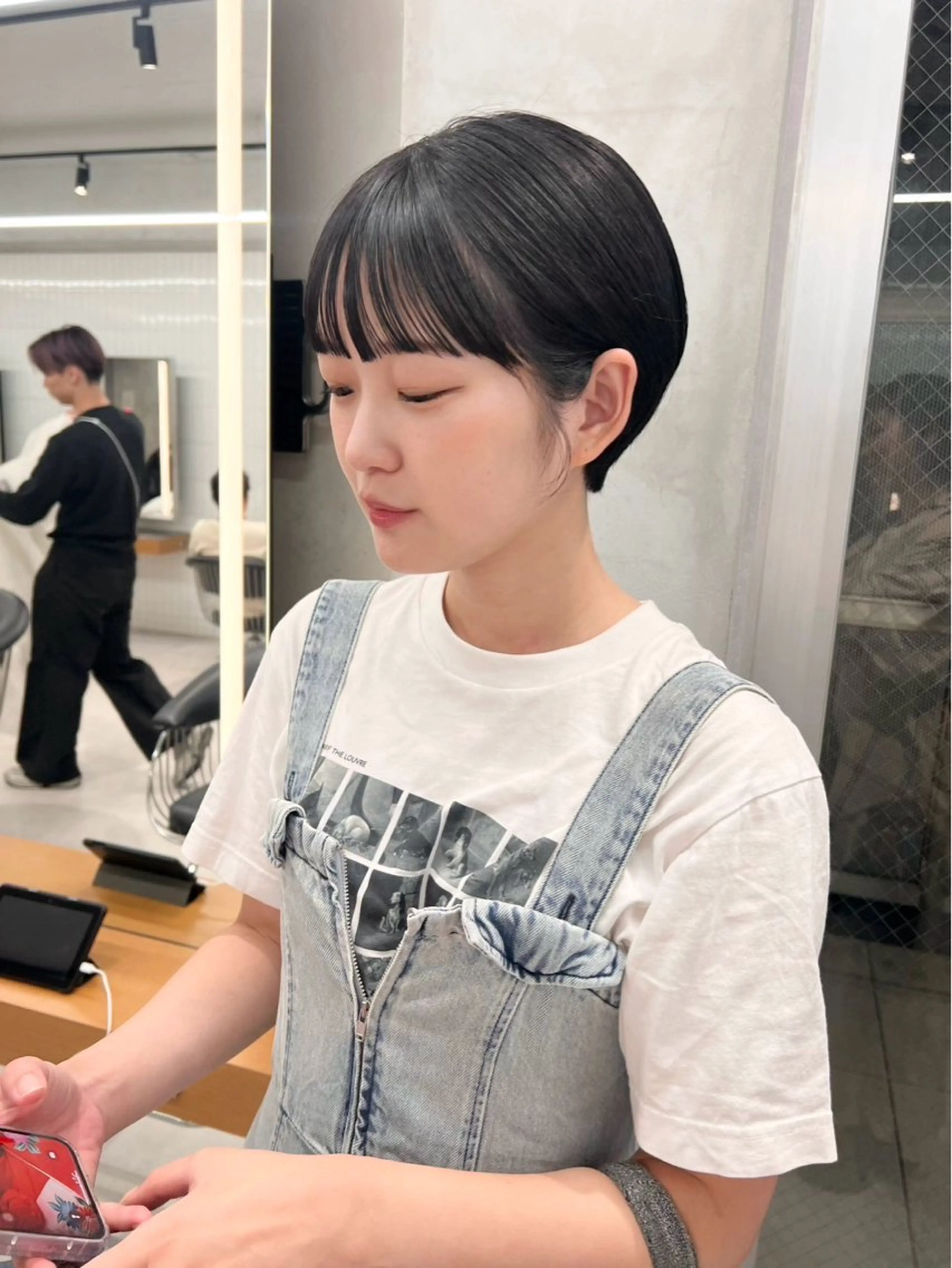 🐾🉐特別限定メニュー🐾ショートボブ《施術無料》朝8時/夜20時​〜​限定‼️トリートメント付きの写真