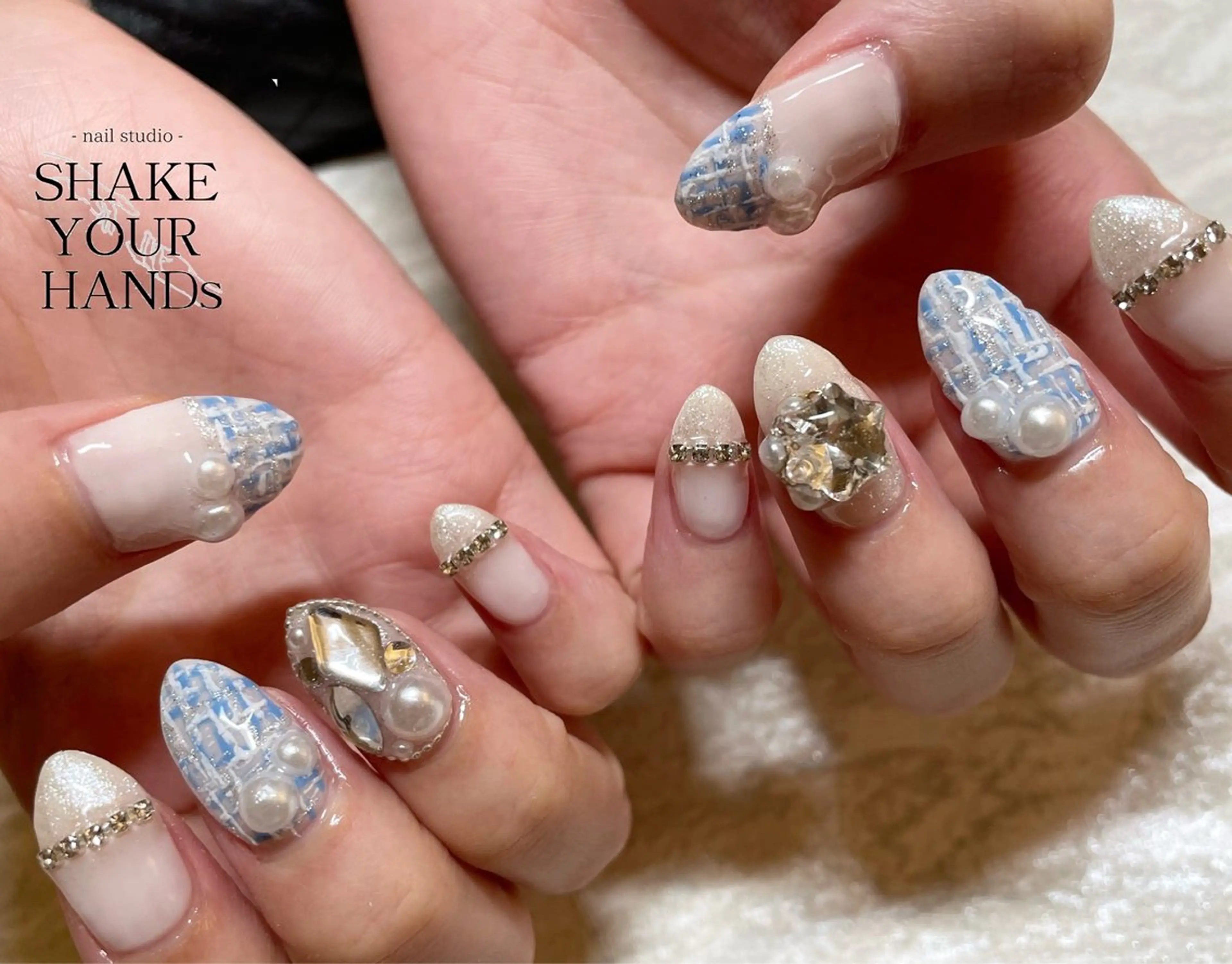 ネイル ハンドネイル ネイルスタジオ シェイクユアハンズのネイルデザイン
