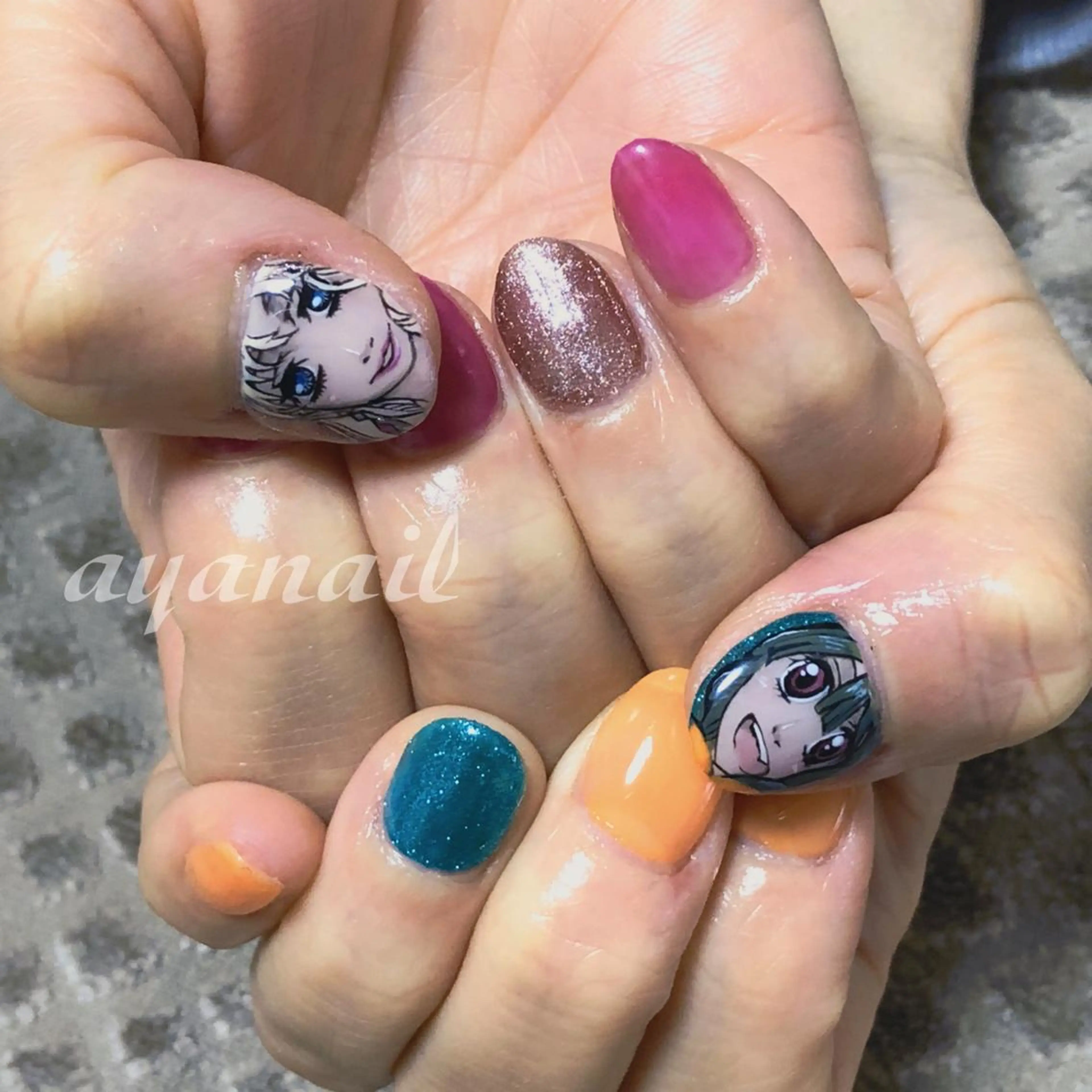 ネイル recette-ルセット-(美容室H.A.Co内)所属・OISHI .Aのネイルデザイン