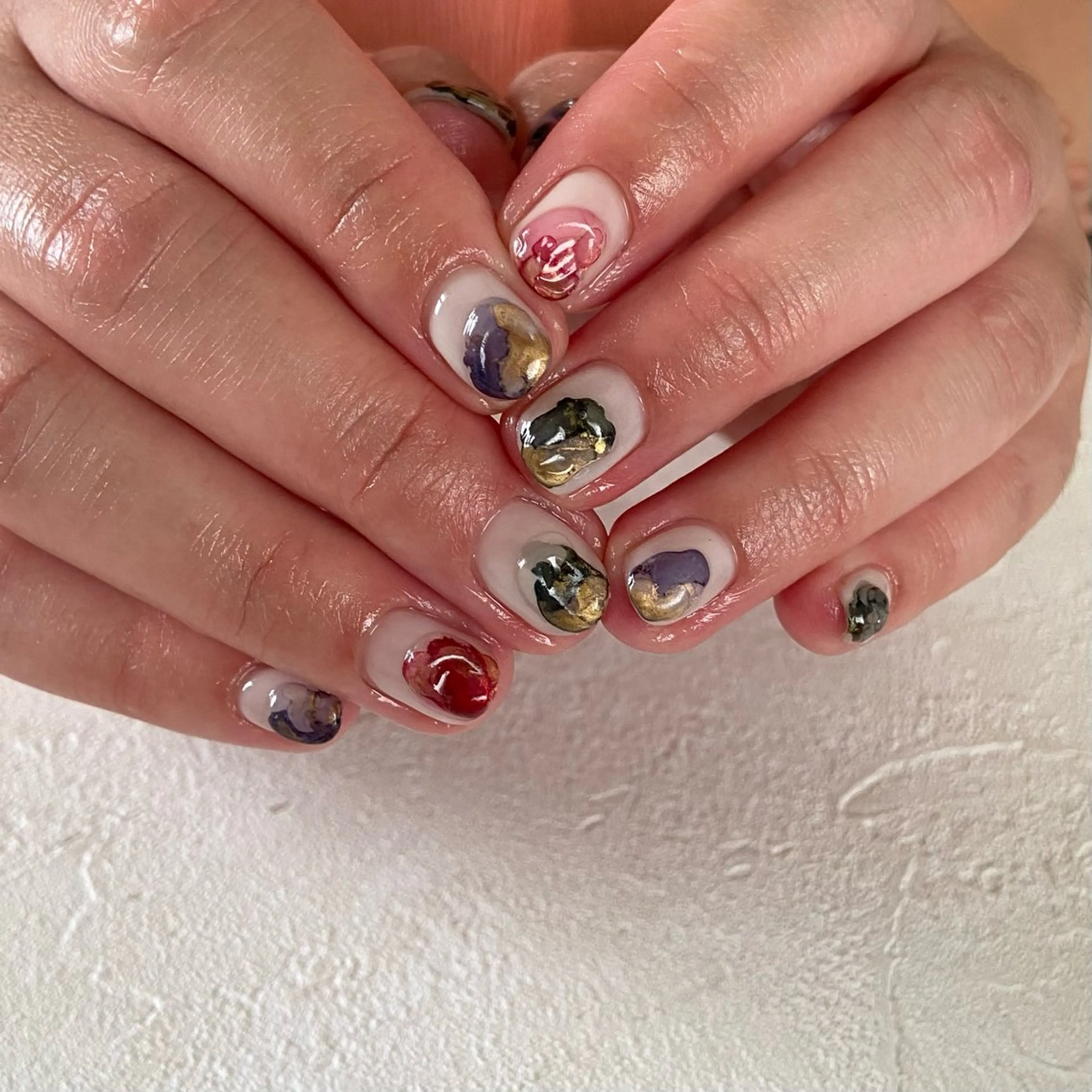 ネイル ハンドネイル 甲府昭和甲斐 ネイルサロン IROのネイルデザイン