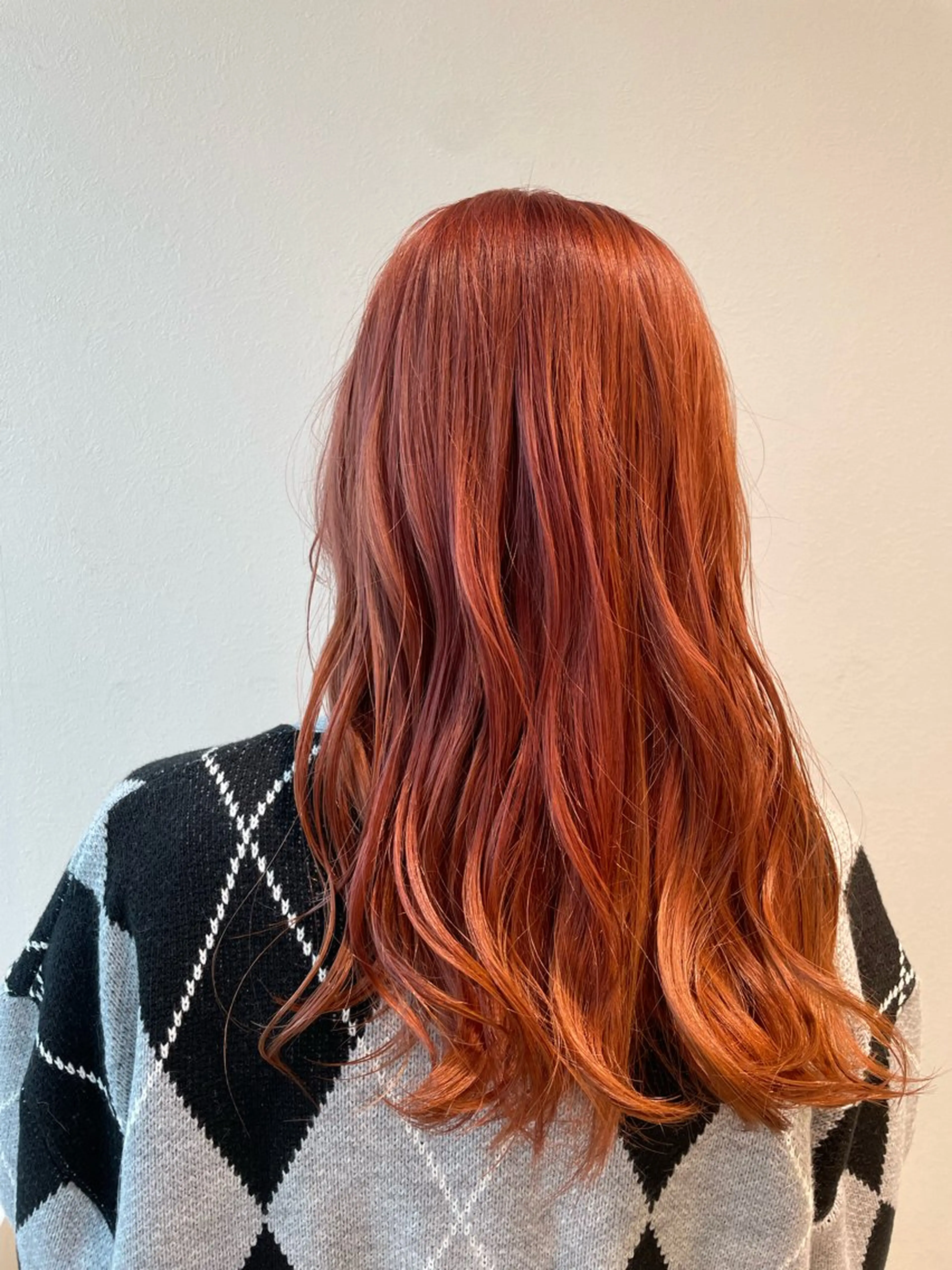 セミロング ヘアカラー SARA古賀店 かすみ🐬🩵のヘアスタイル