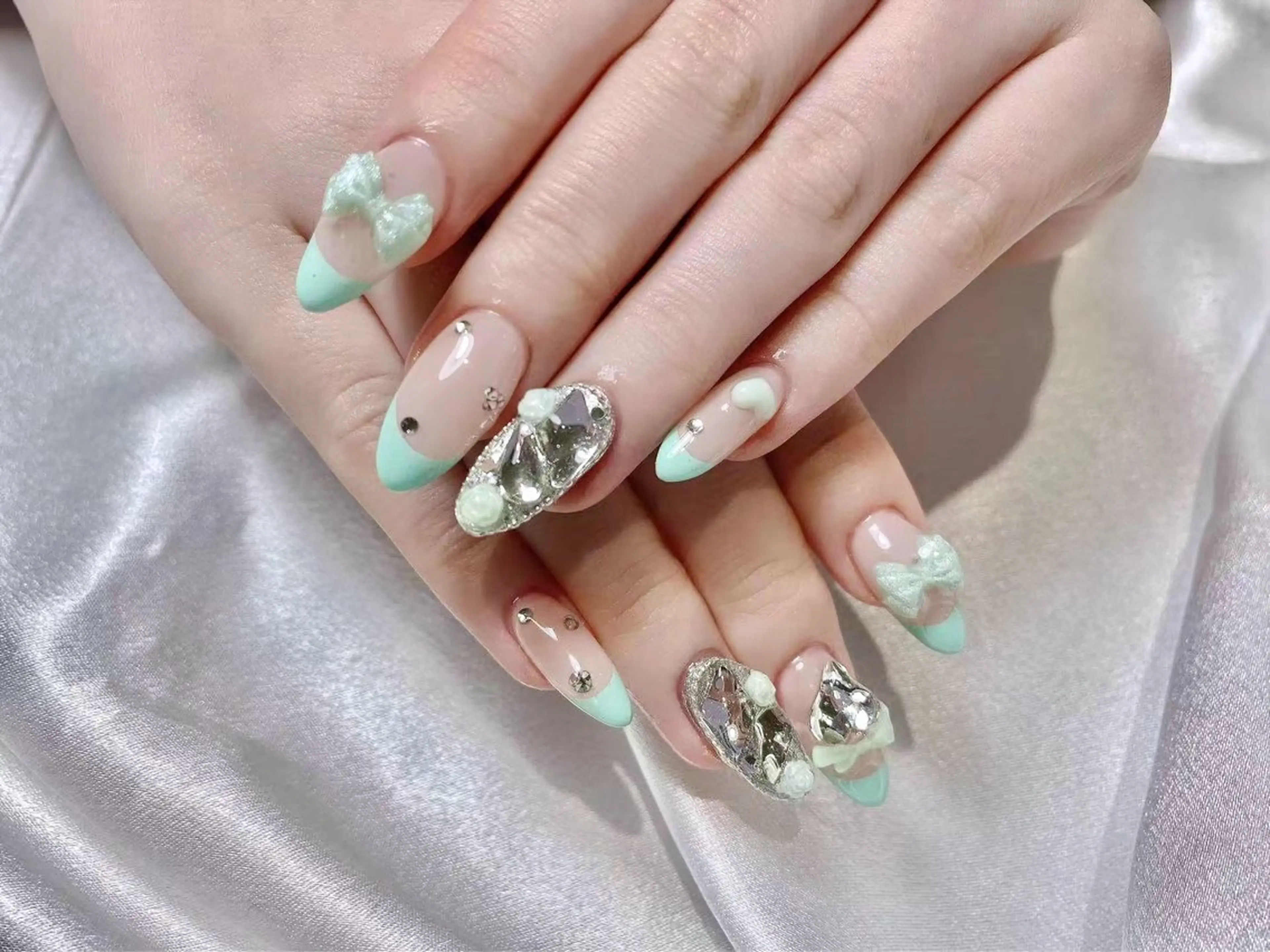 ネイル 長さだし専門店 M2　rikaのネイルデザイン