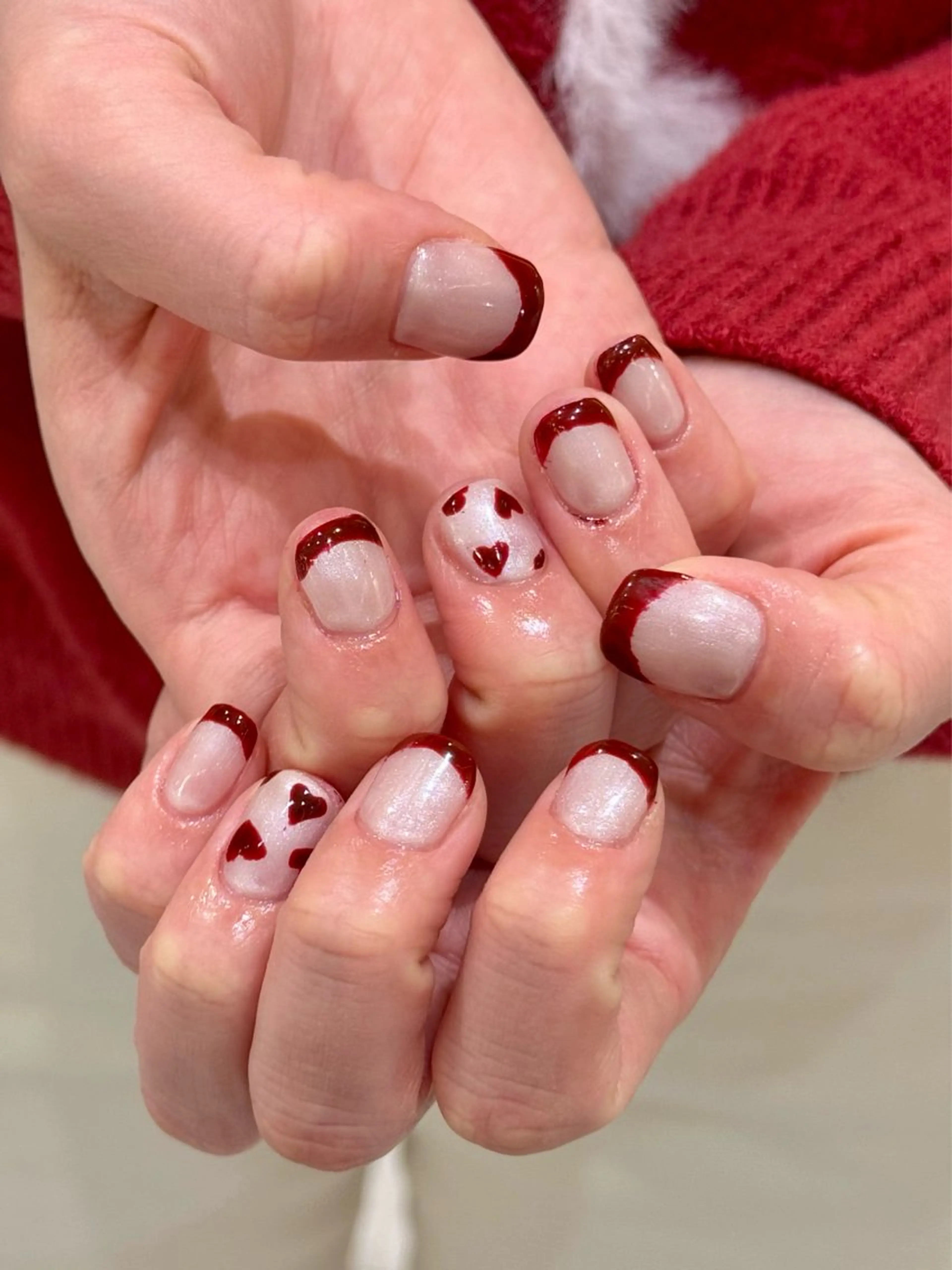 メンズ ネイル ハンドネイル ハイトーン/ネイル /ミウ 🌺❤︎のネイルデザイン