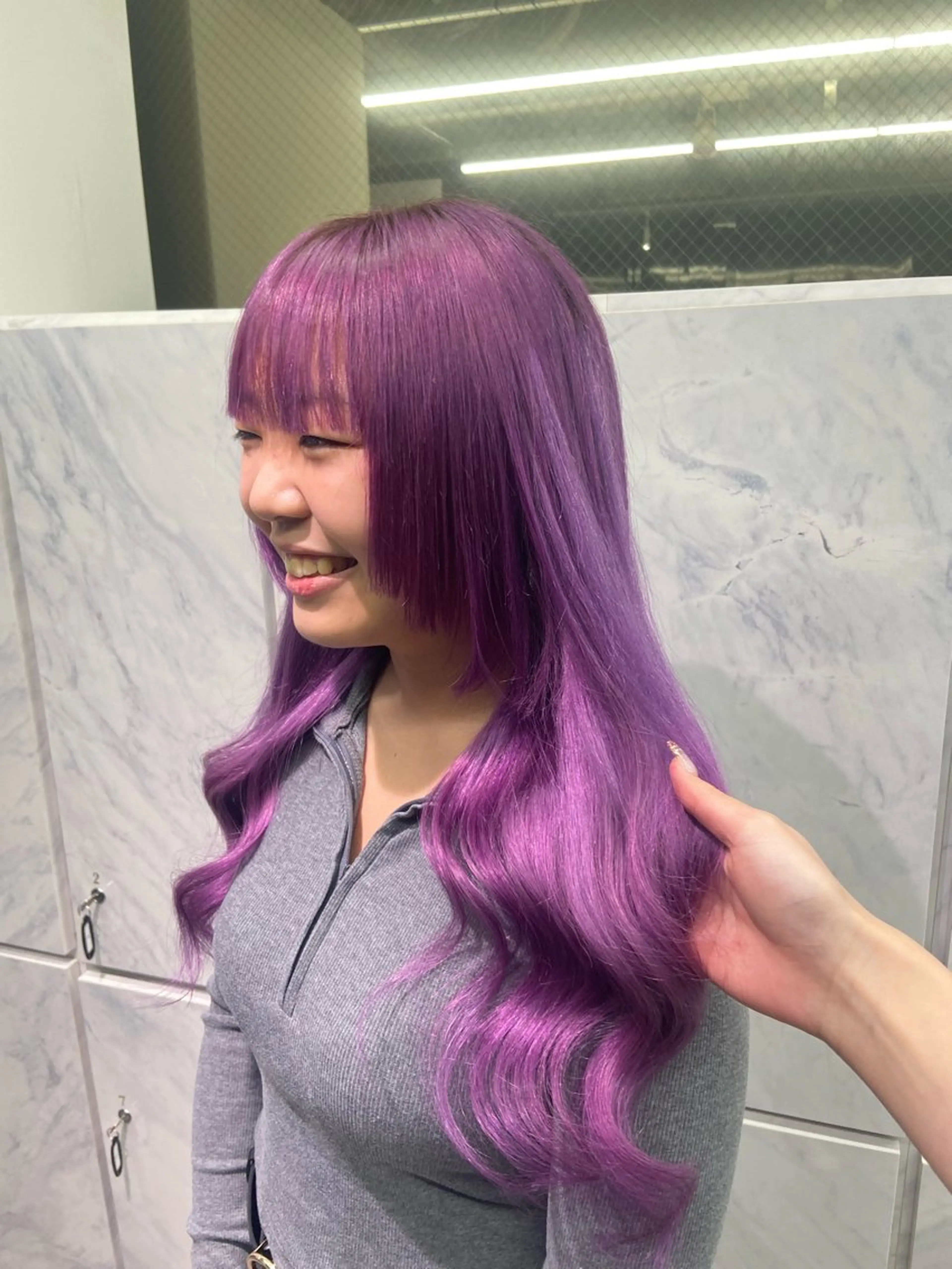 ロング ヘアカラー エクステ ハイトーン/エクステ 🫧minamiのヘアスタイル