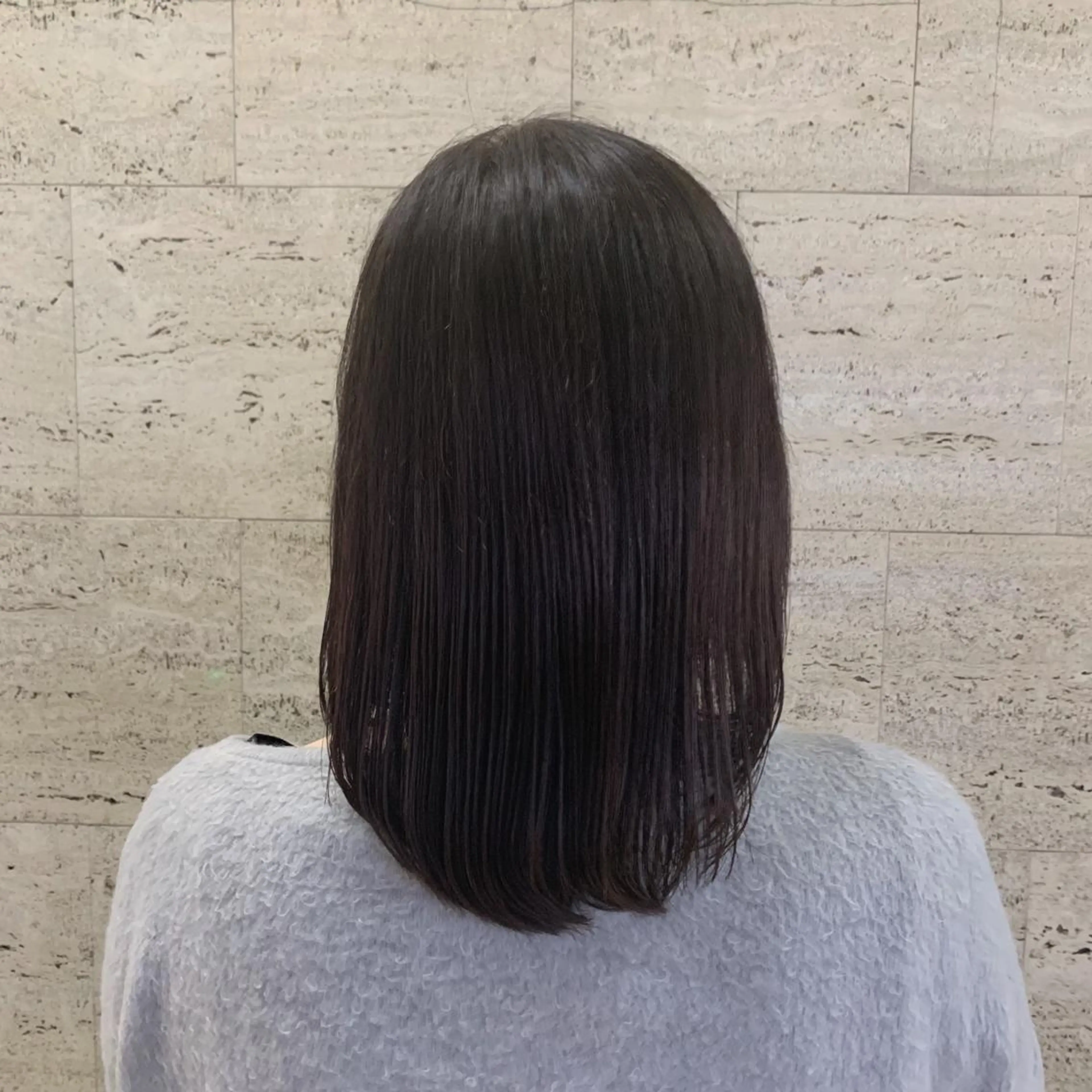 セミロング 縮毛矯正 トリートメント ALLEN hair所属・ALLEN hair /まなのヘアスタイル