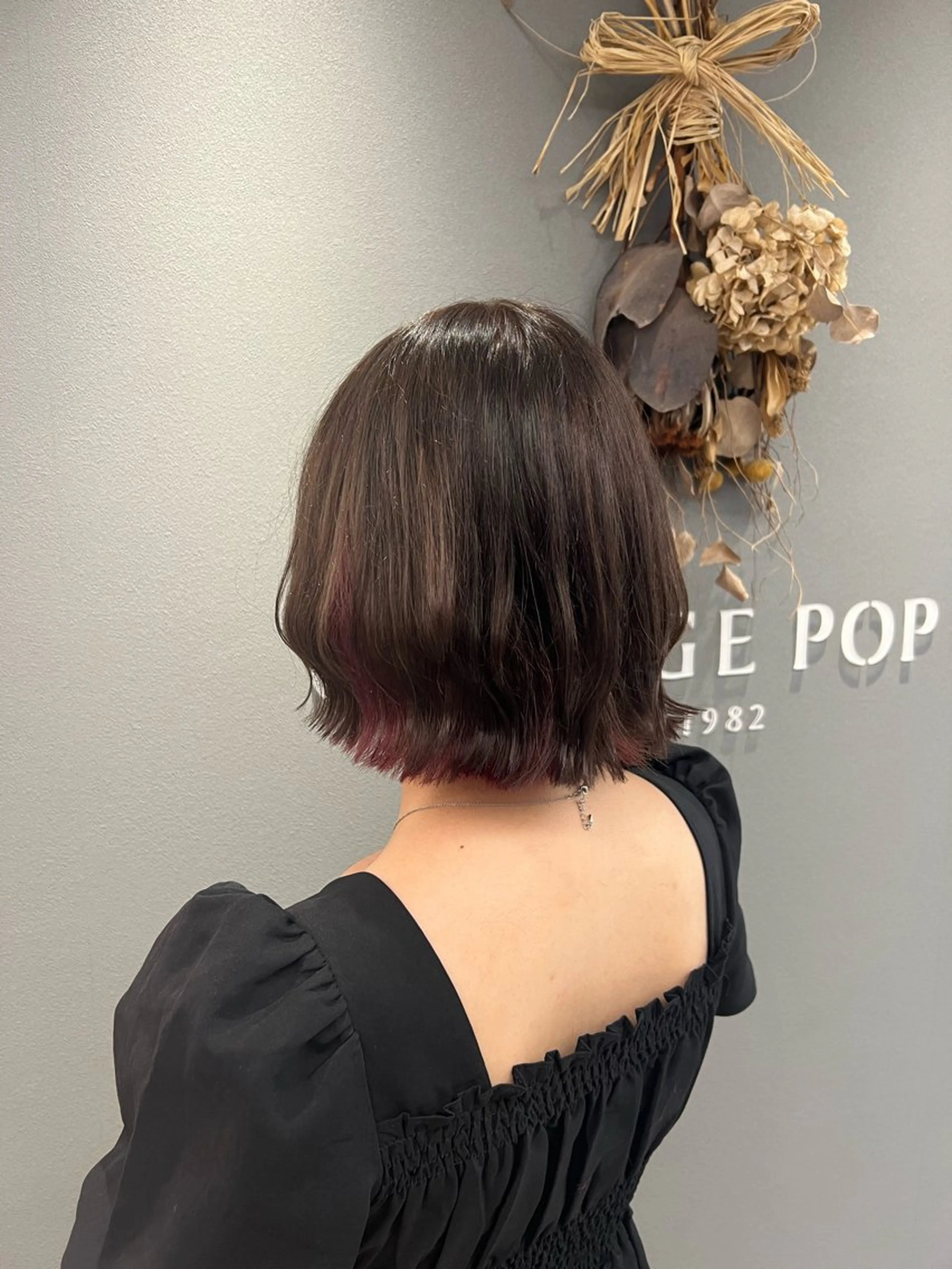 ミディアム カラー 巻ける美髪矯正/ 韓国ヘア/yutaのヘアスタイル