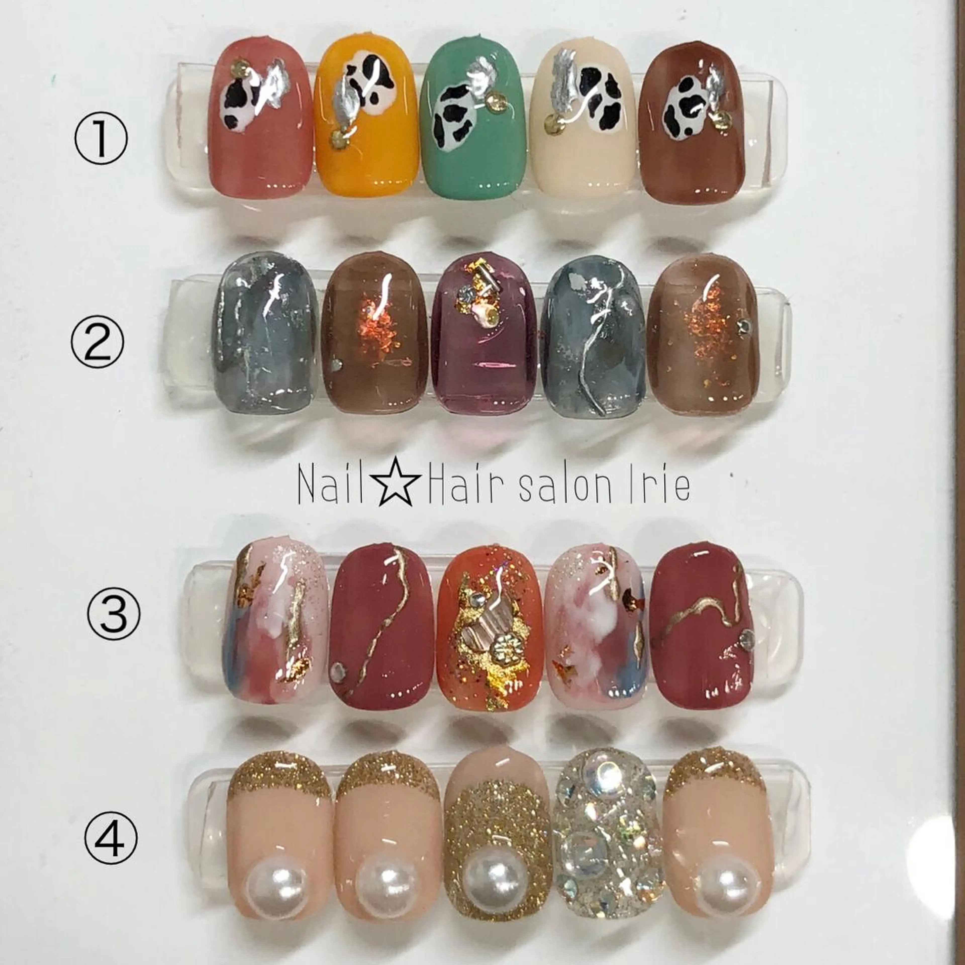 ネイル ハンドネイル Hair salon Irie所属・與儀 知佳のネイルデザイン