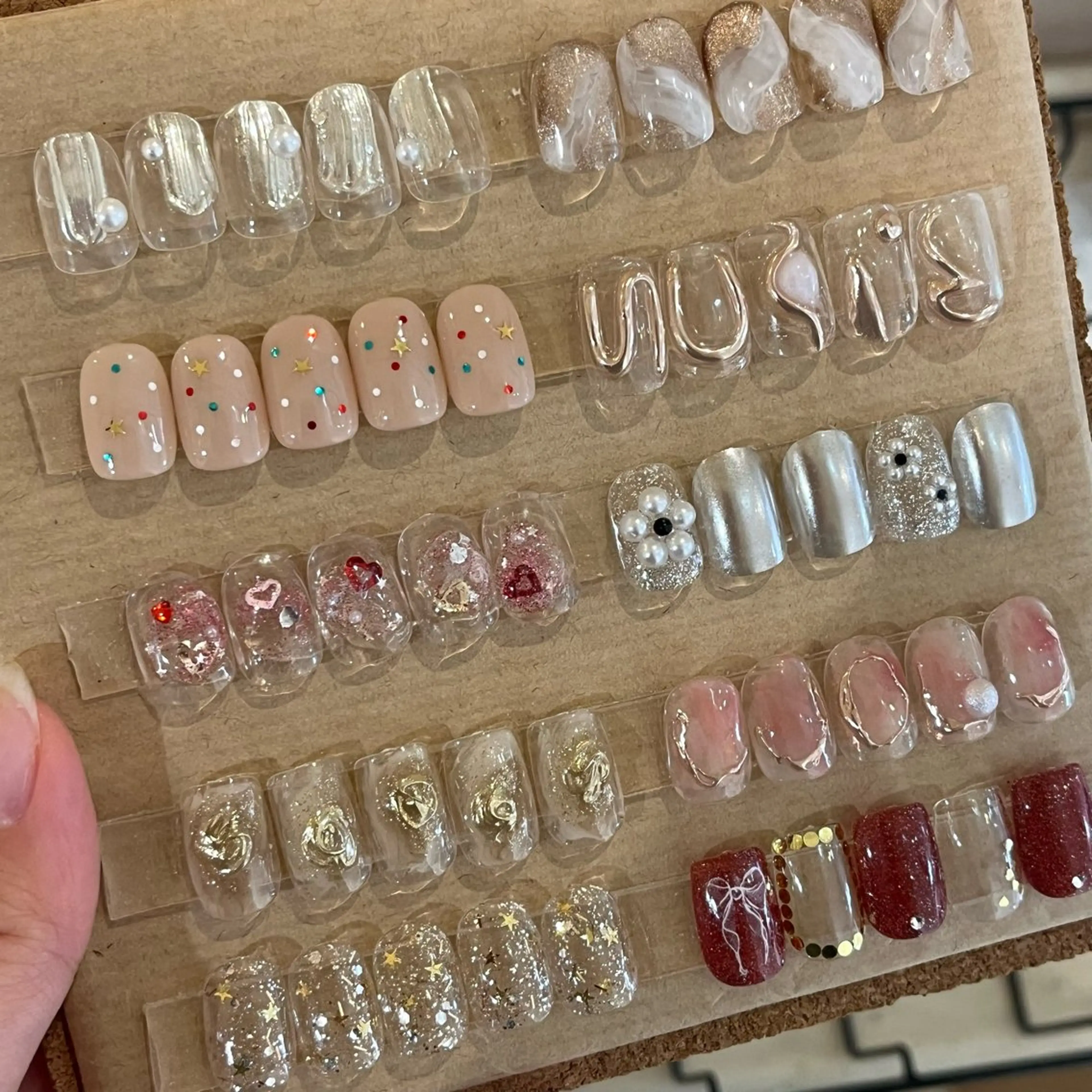 ネイル ハンドネイル 𝗿𝗶𝗰𝗼 ˎˊ˗のネイルデザイン