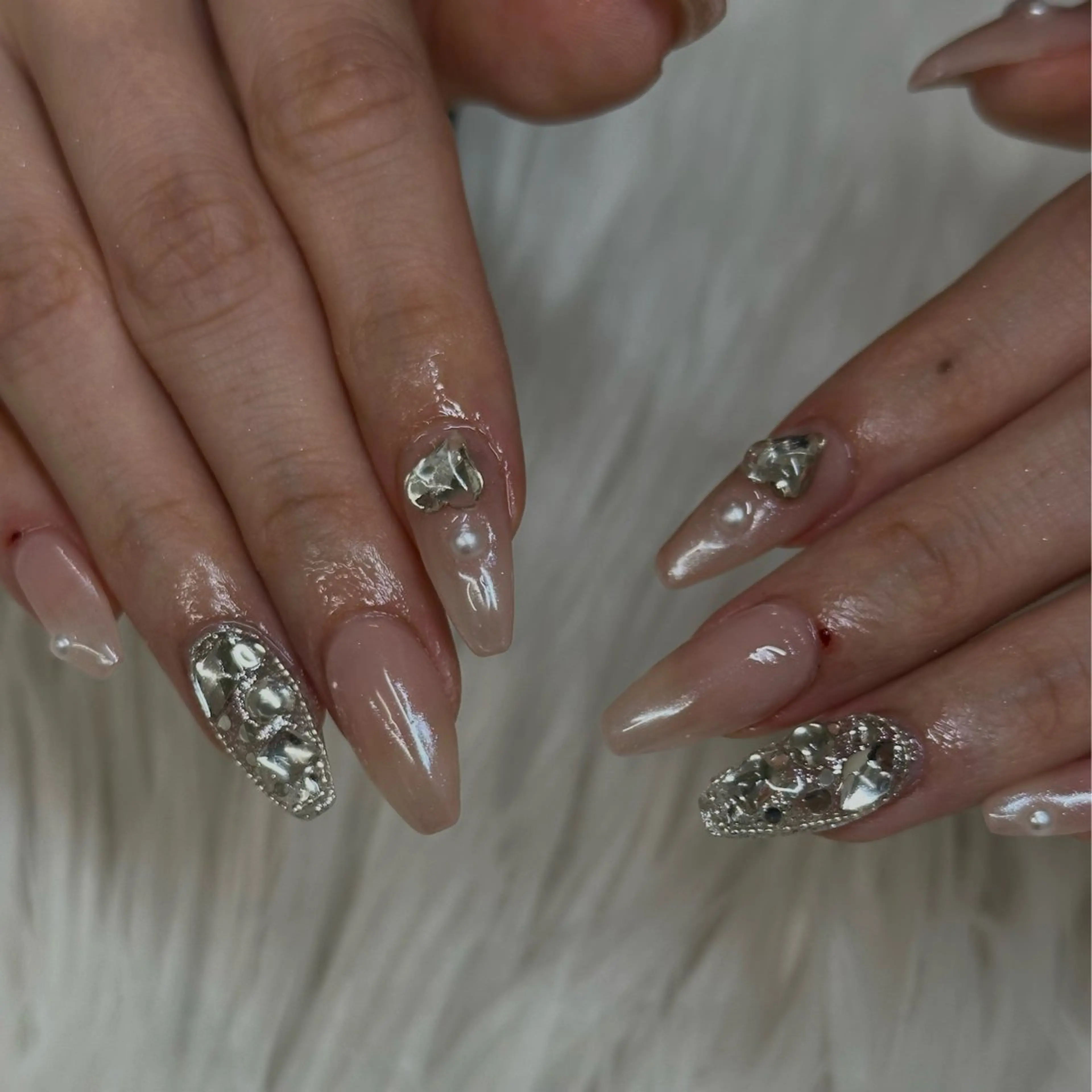 ネイル ミラーネイル ハンドネイル mis uzuのネイルデザイン