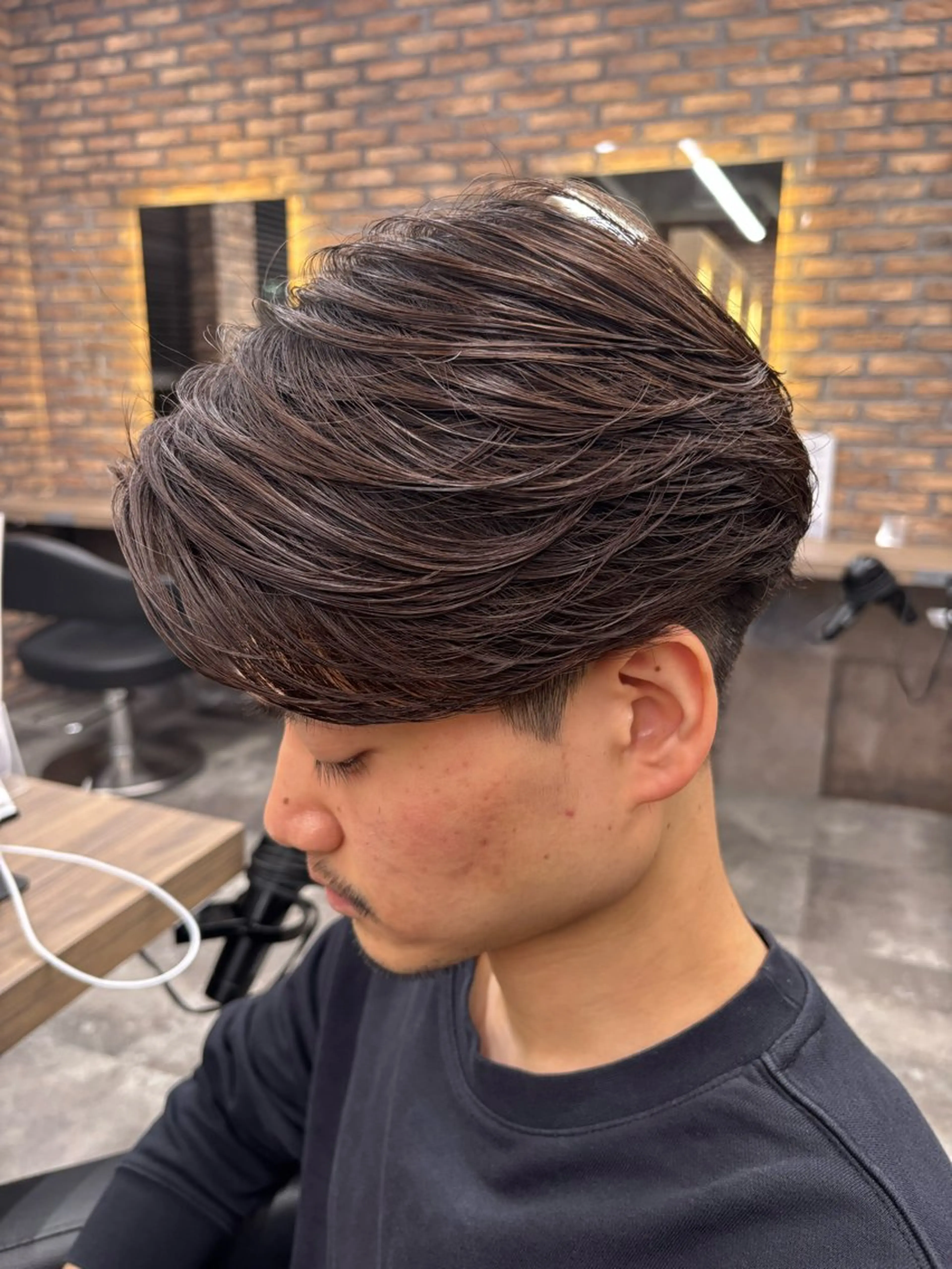 メンズ カット パーマ フェザーパーマ職人 🪽yutoのヘアスタイル