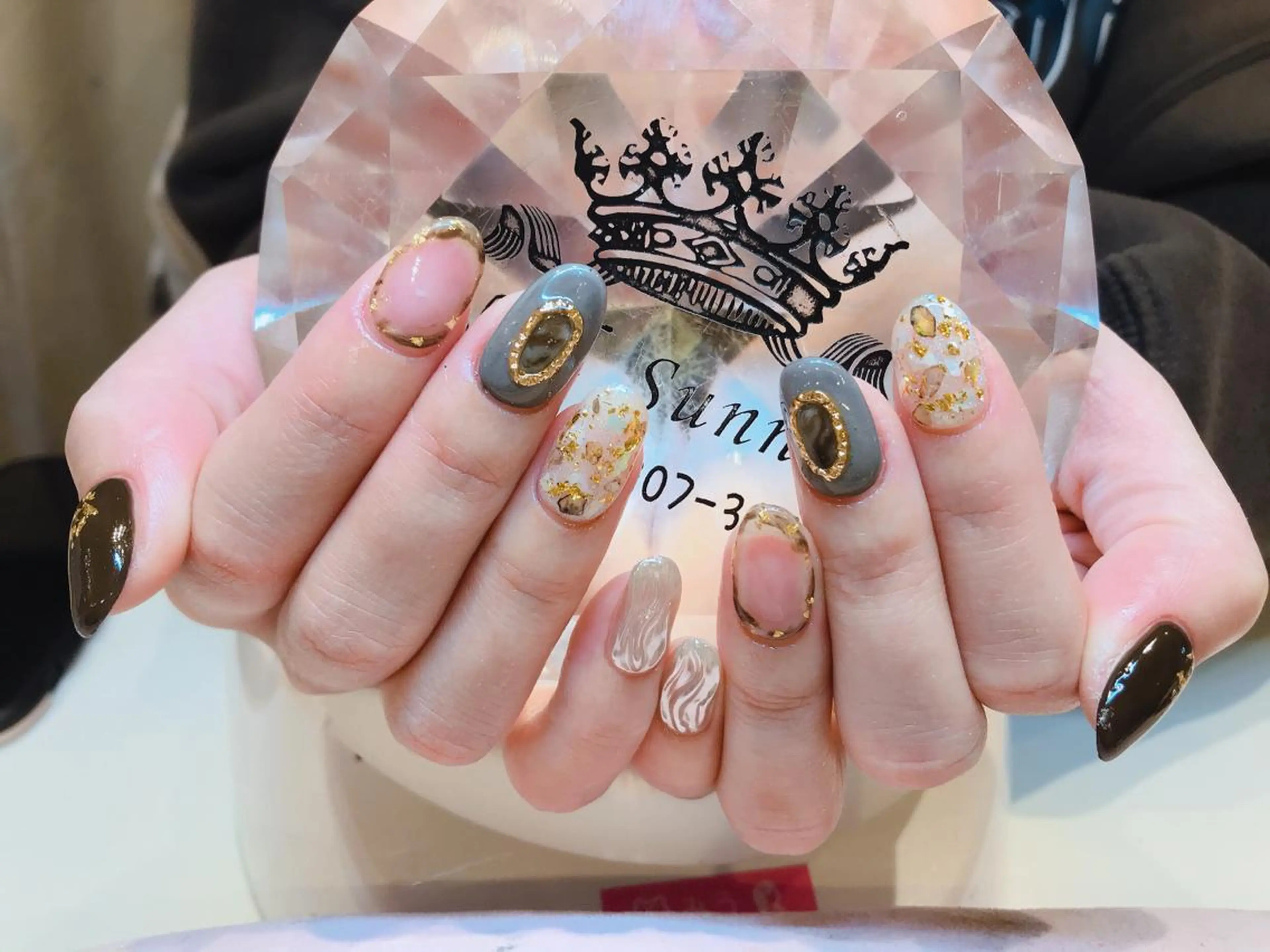 ネイル 長さだし専門店 M2　rikaのネイルデザイン