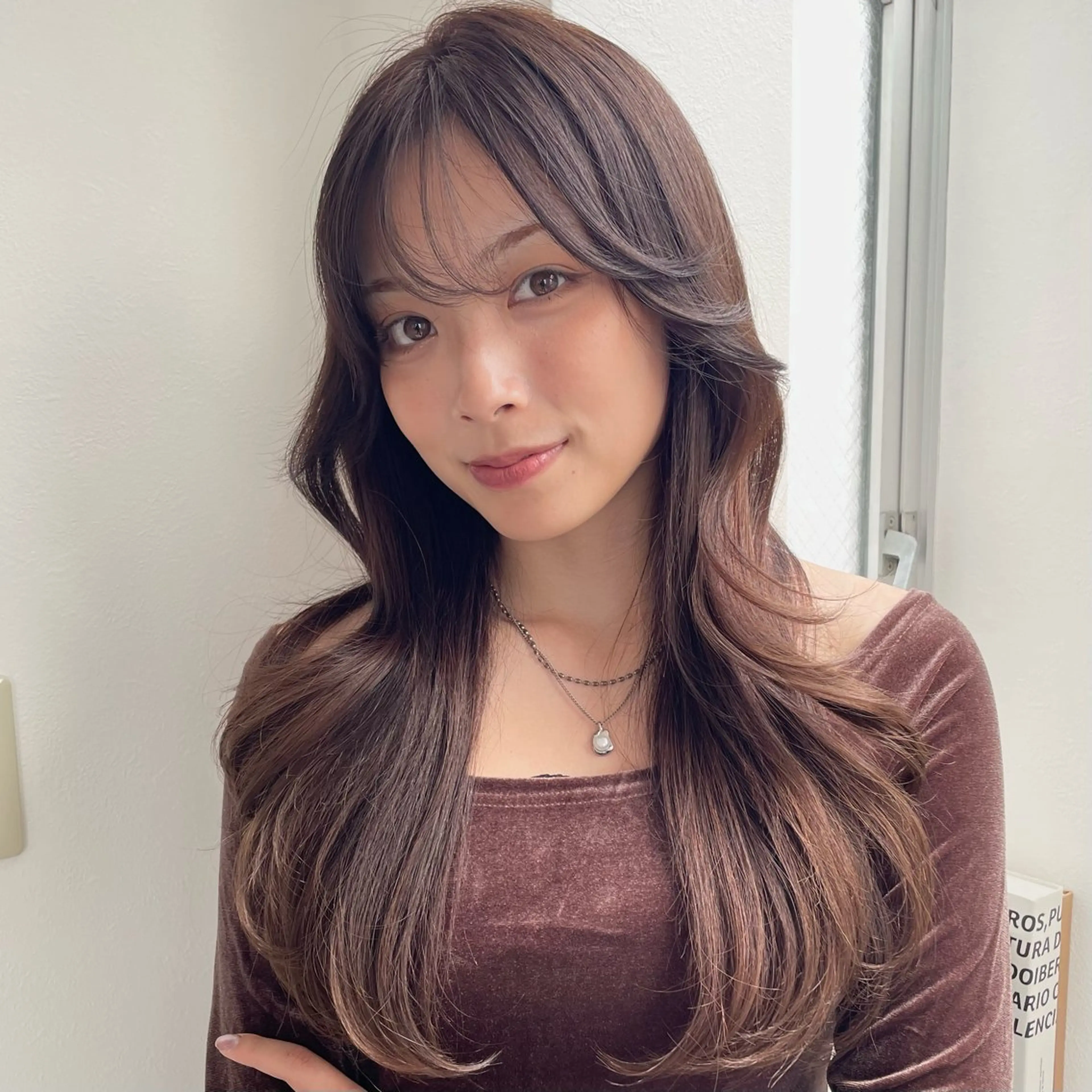 【ミニモ限定Ⓜ️🈹】ツヤカラー➕髪質改善1stepトリートメント🤍の写真