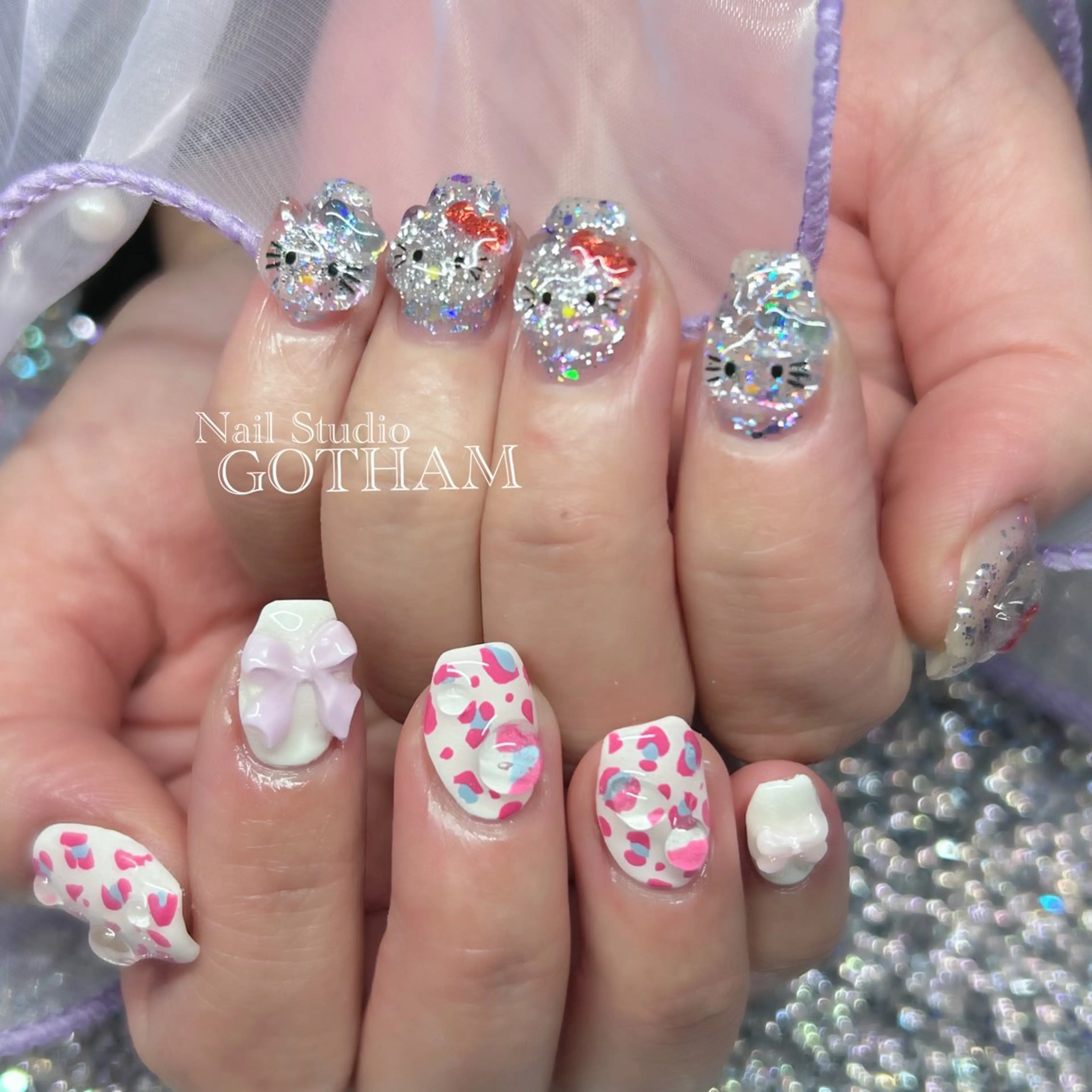 ネイル ハンドネイル Nail Studio GOTHAM所属・高円寺駅からすぐ🌈 ネイルGOTHAMのネイルデザイン