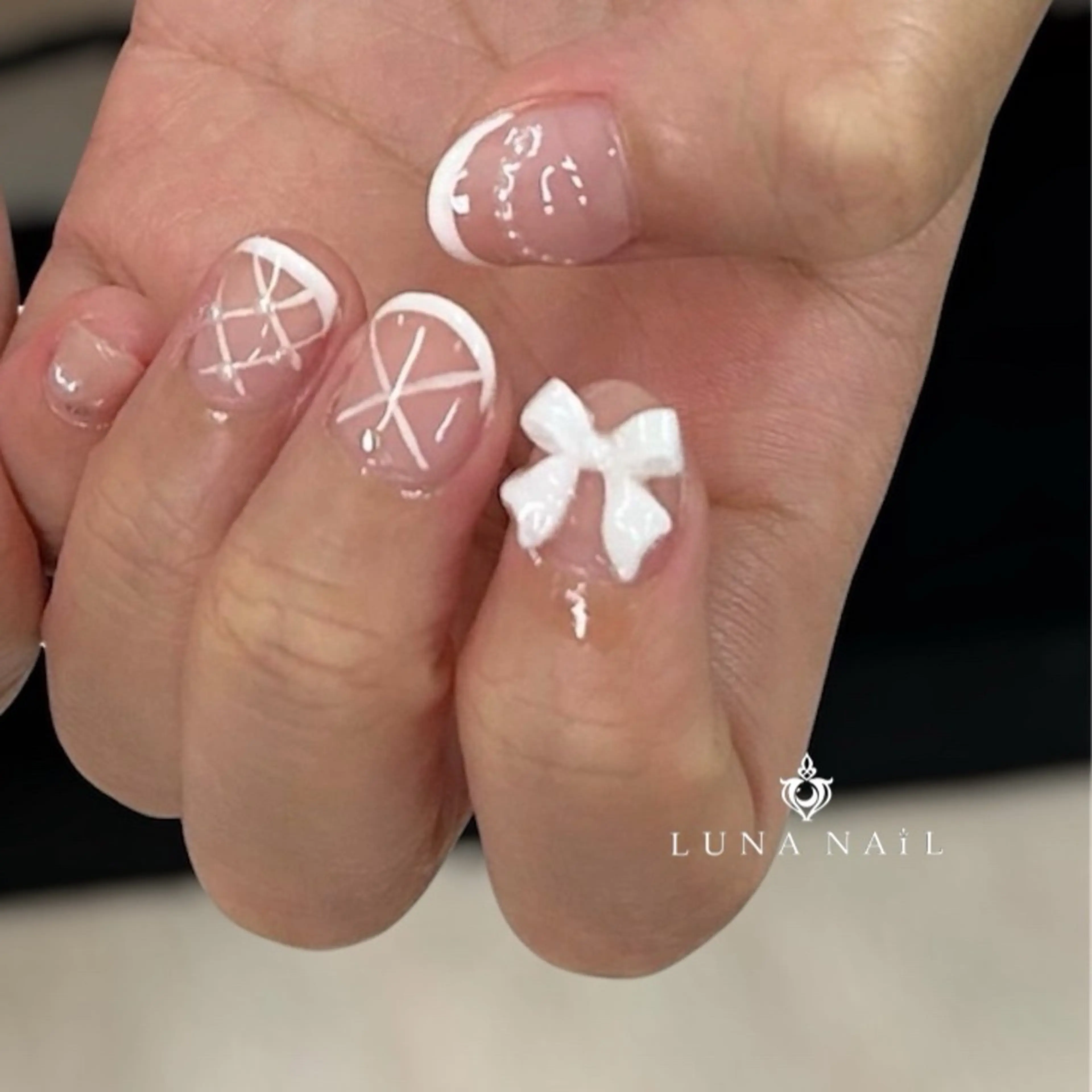 ネイル ハンドネイル アトリエ　ミモザ所属・いまむら あかりのネイルデザイン