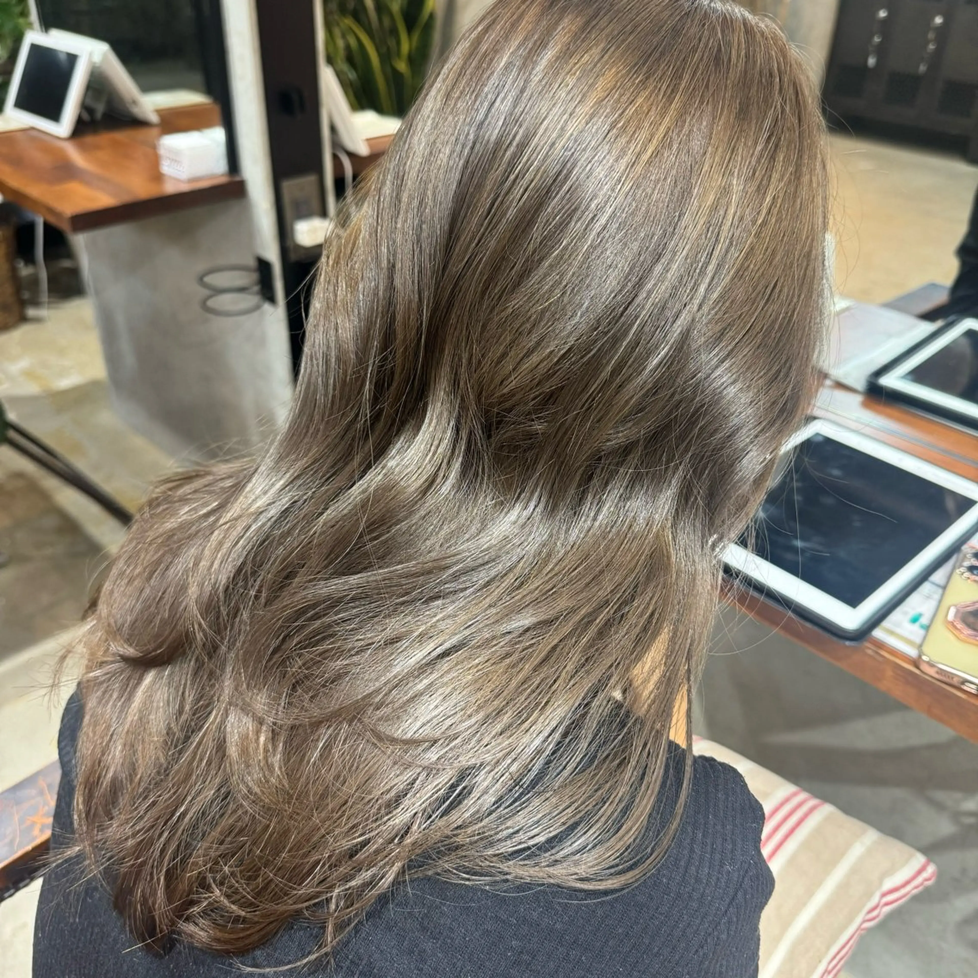 ブリーチなしでできる透明感カラー🎀✨美髪/うる艶🤍の写真